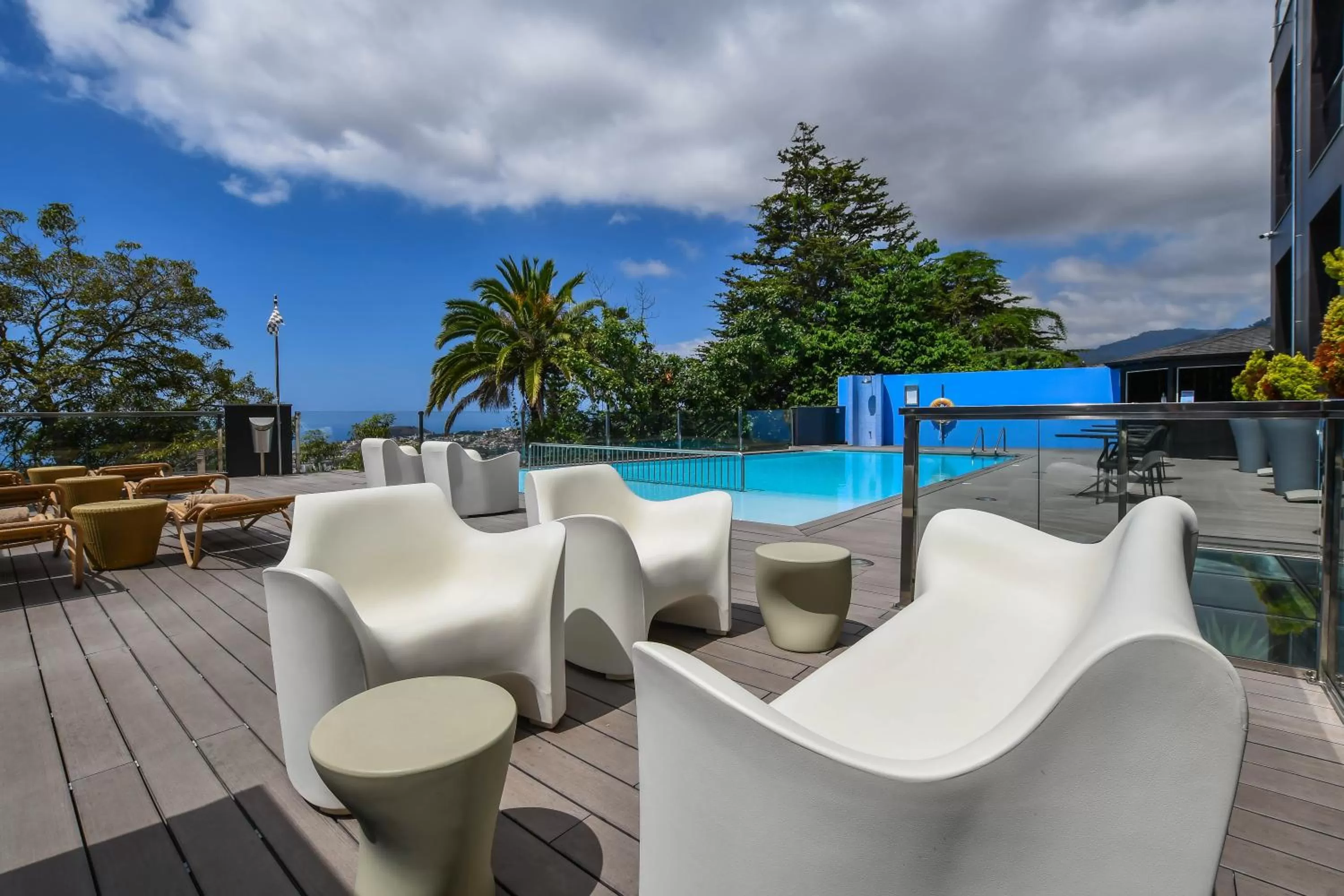 Patio in Quinta Mirabela - Design Hotel