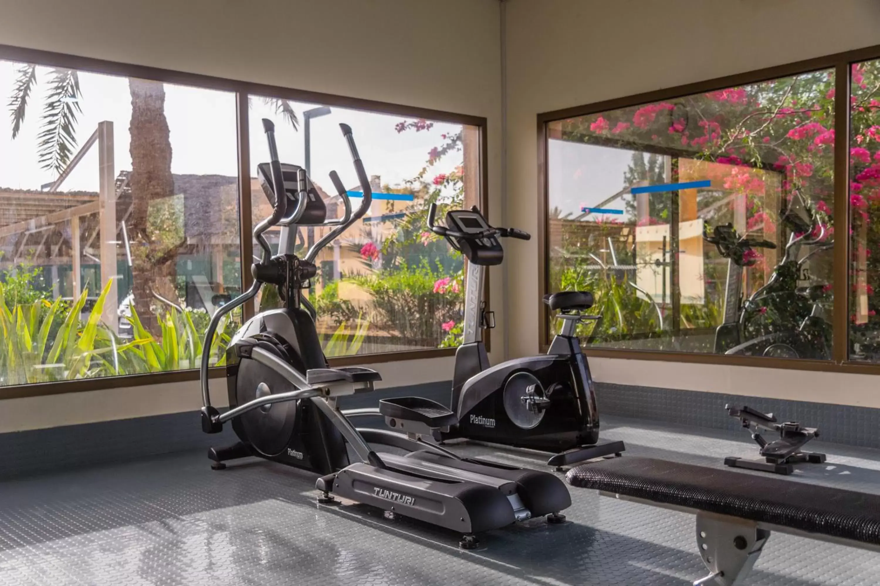 Fitness centre/facilities in BM Beach Resort Fitness centre/facilities in BM Beach Resort