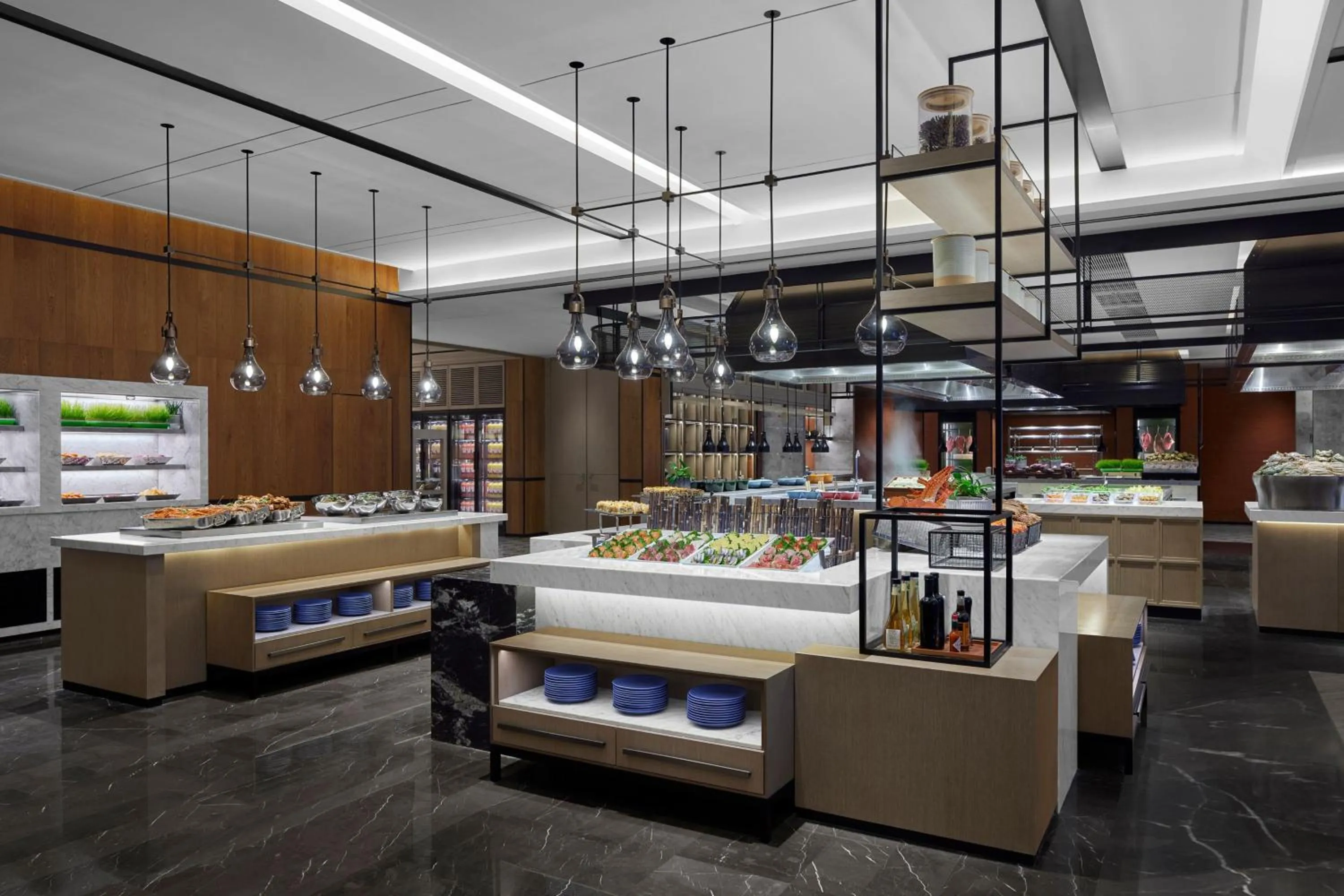 Lounge or bar in Changzhou Marriott Hotel Jintan