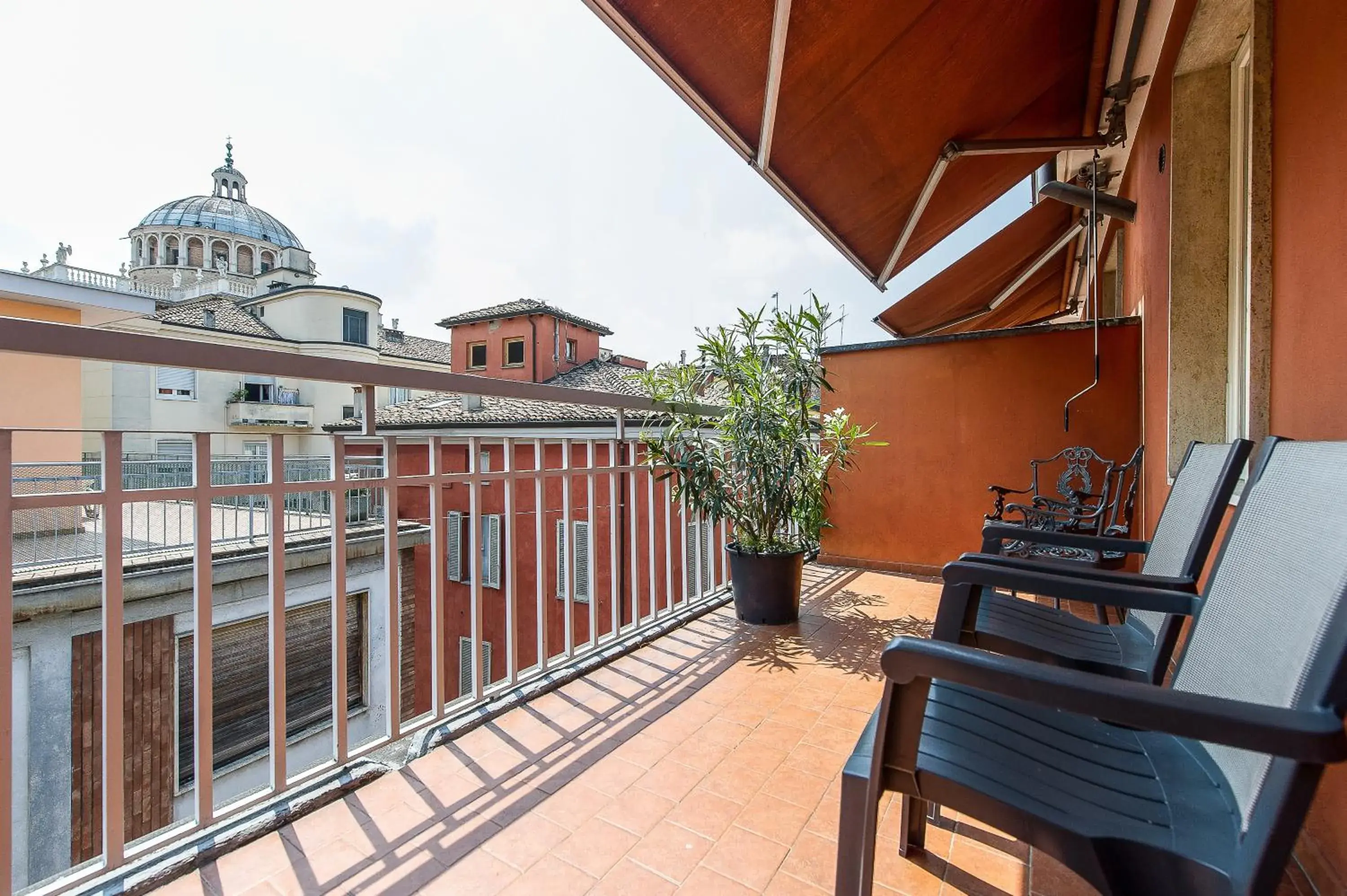 Balcony/Terrace in Hotel Torino