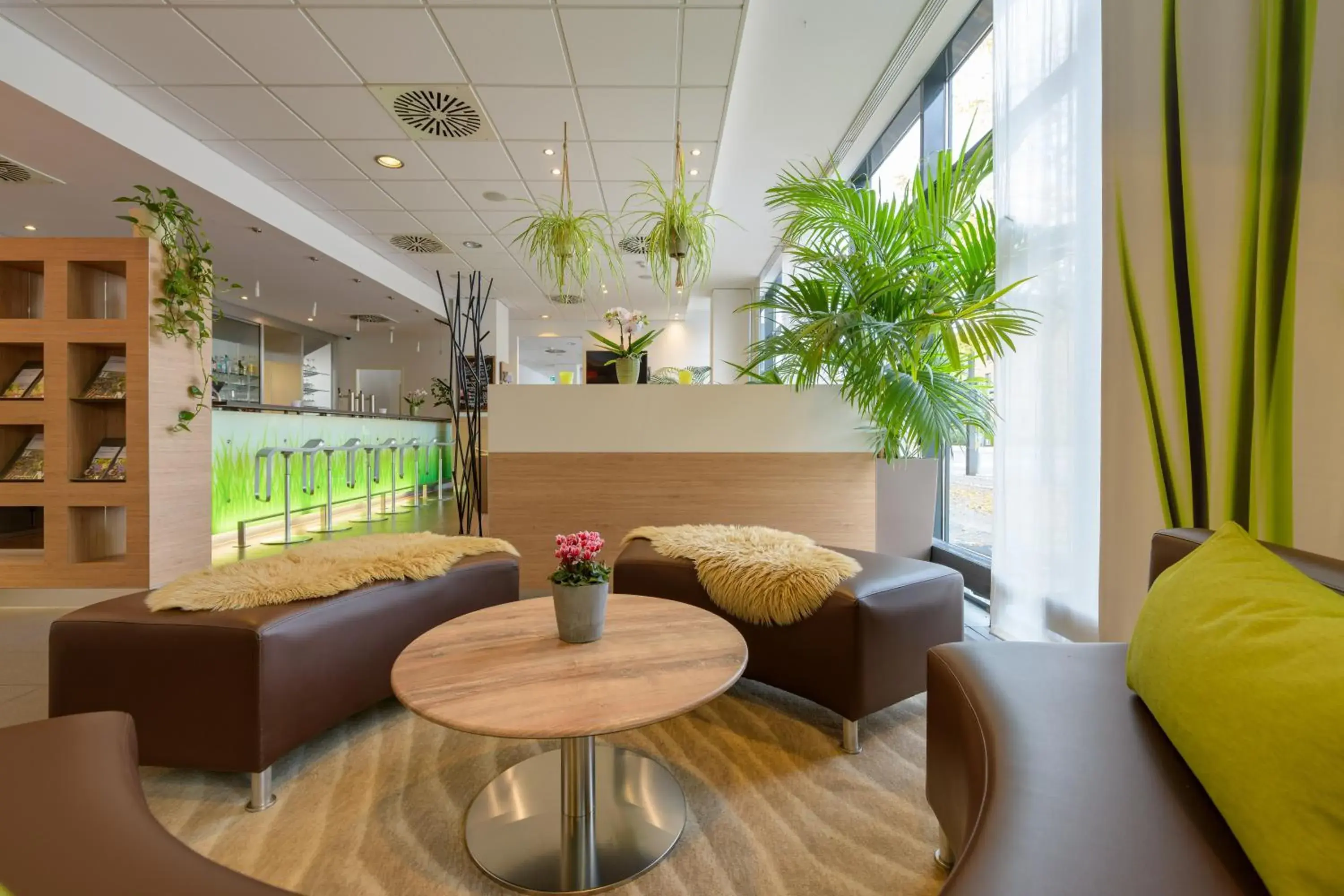 Seating area in ibis Heilbronn City