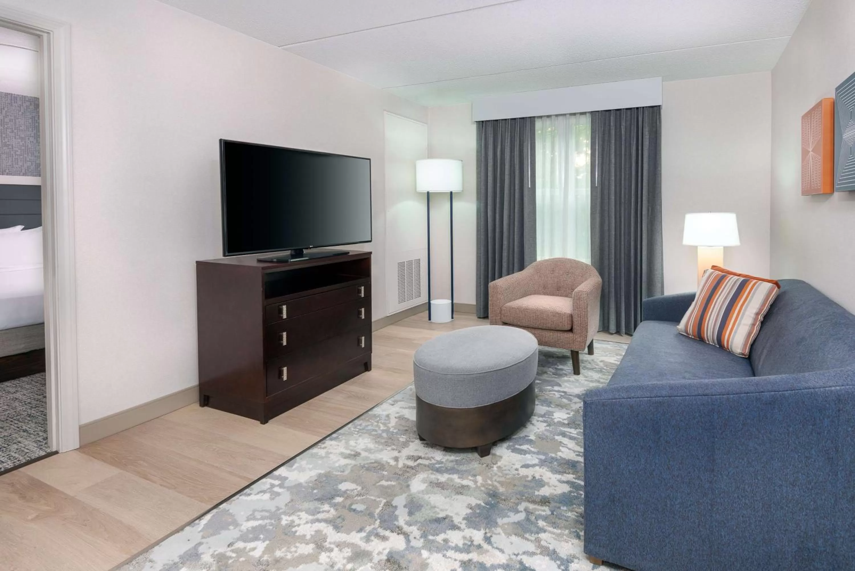 Living room in Homewood Suites by Hilton Boston/Canton, MA