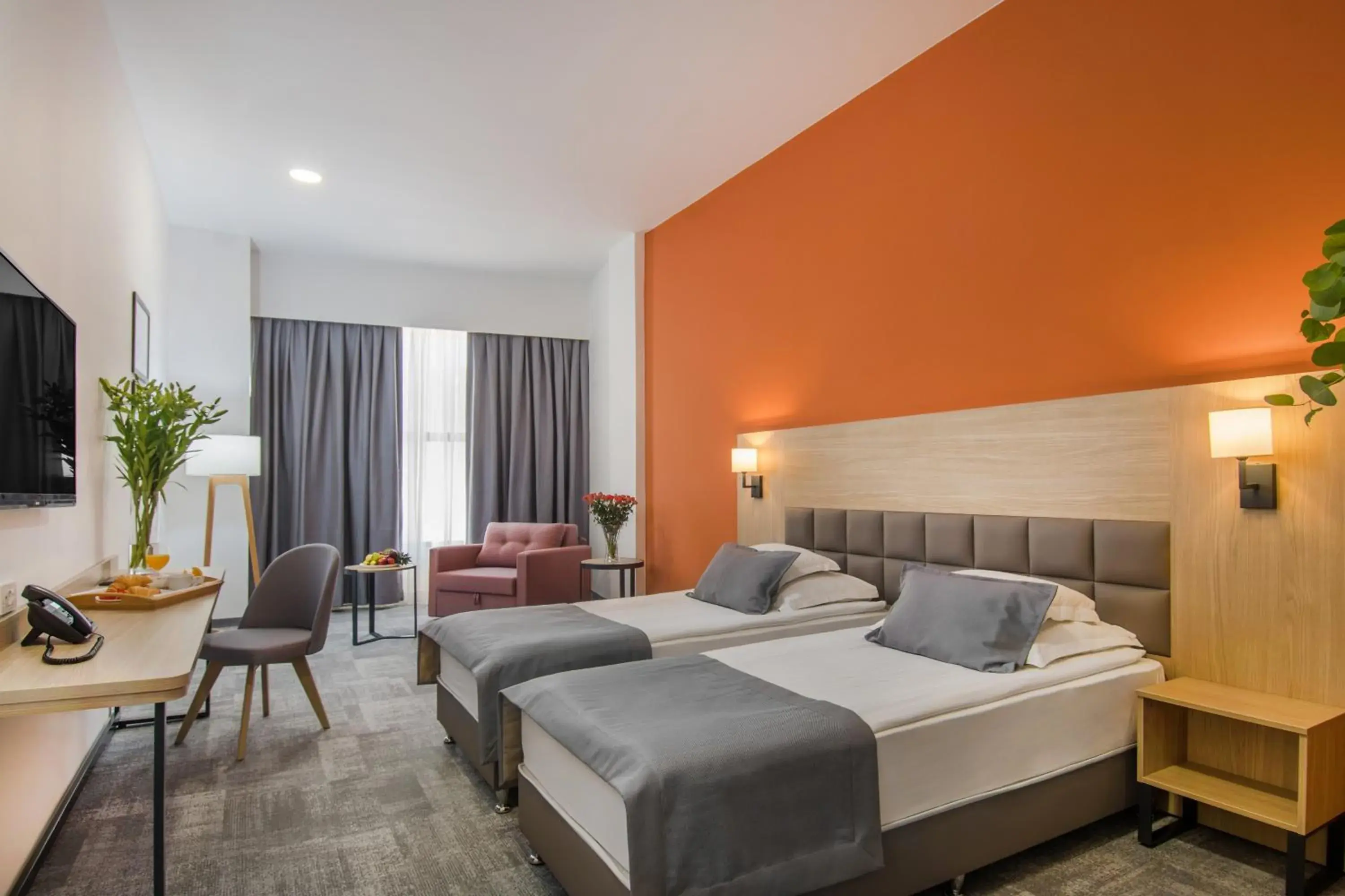 Bed in Hotel Split Inn by President