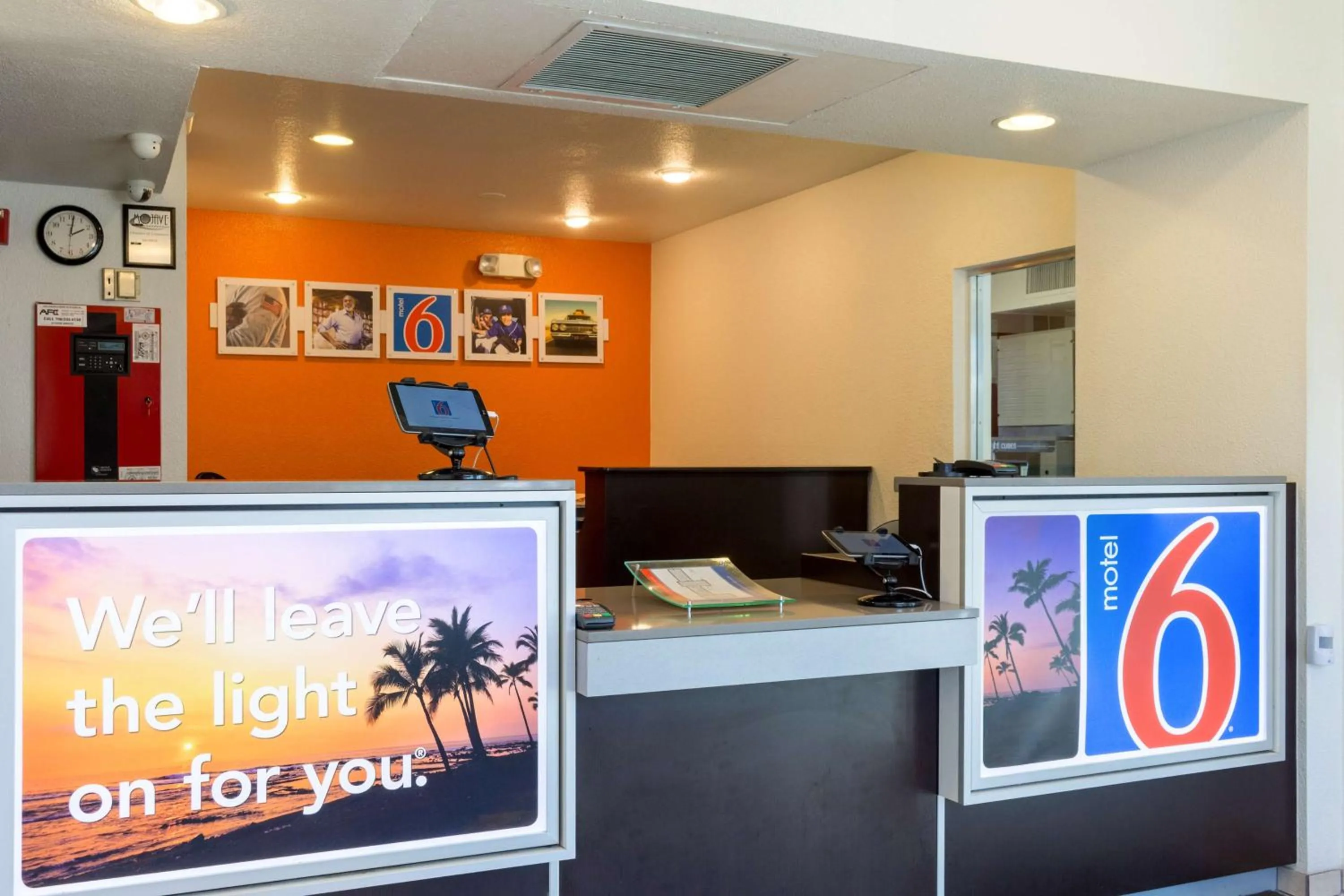 Lobby or reception in Motel 6-Mojave, CA