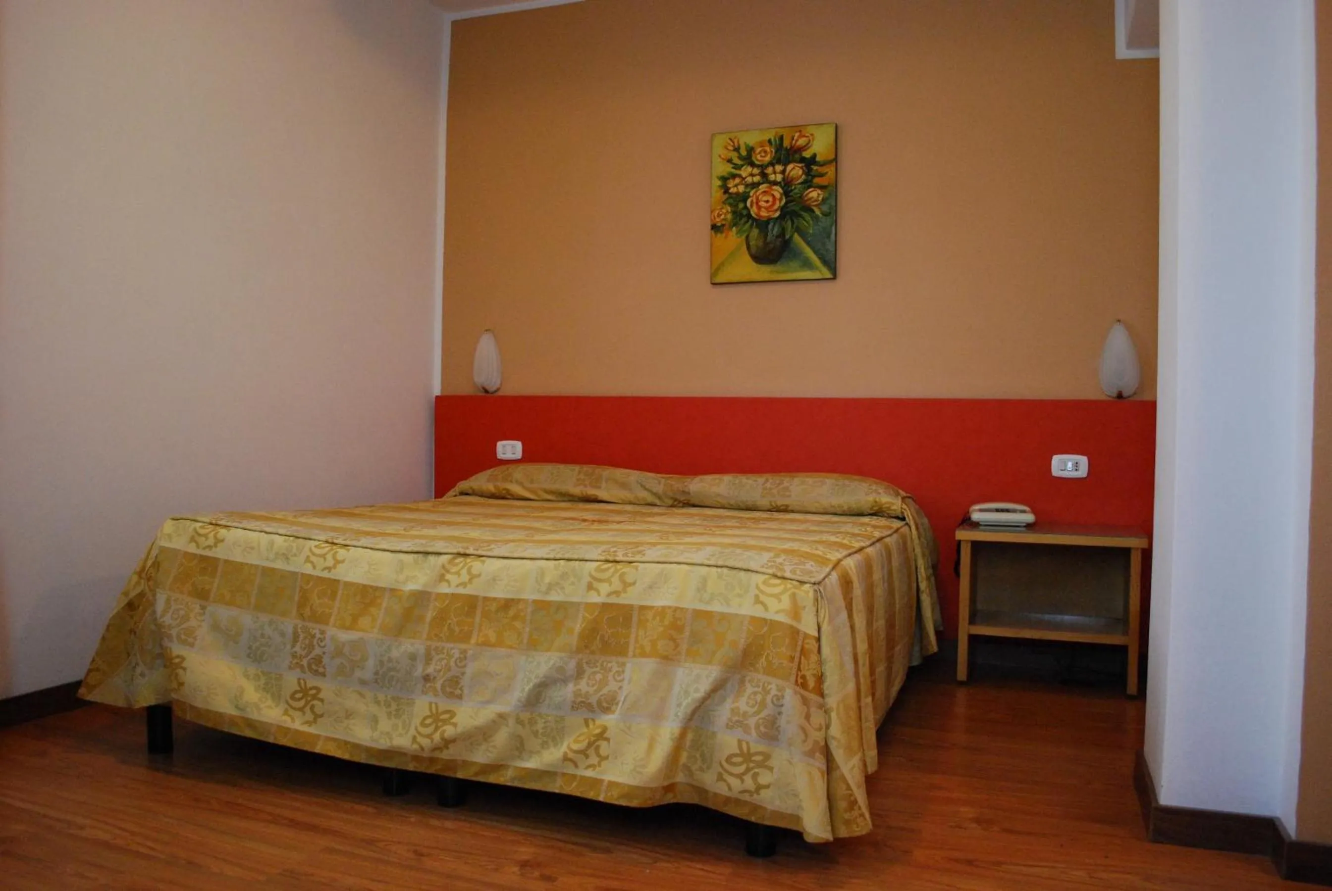 Bed in Hotel Tre Torri