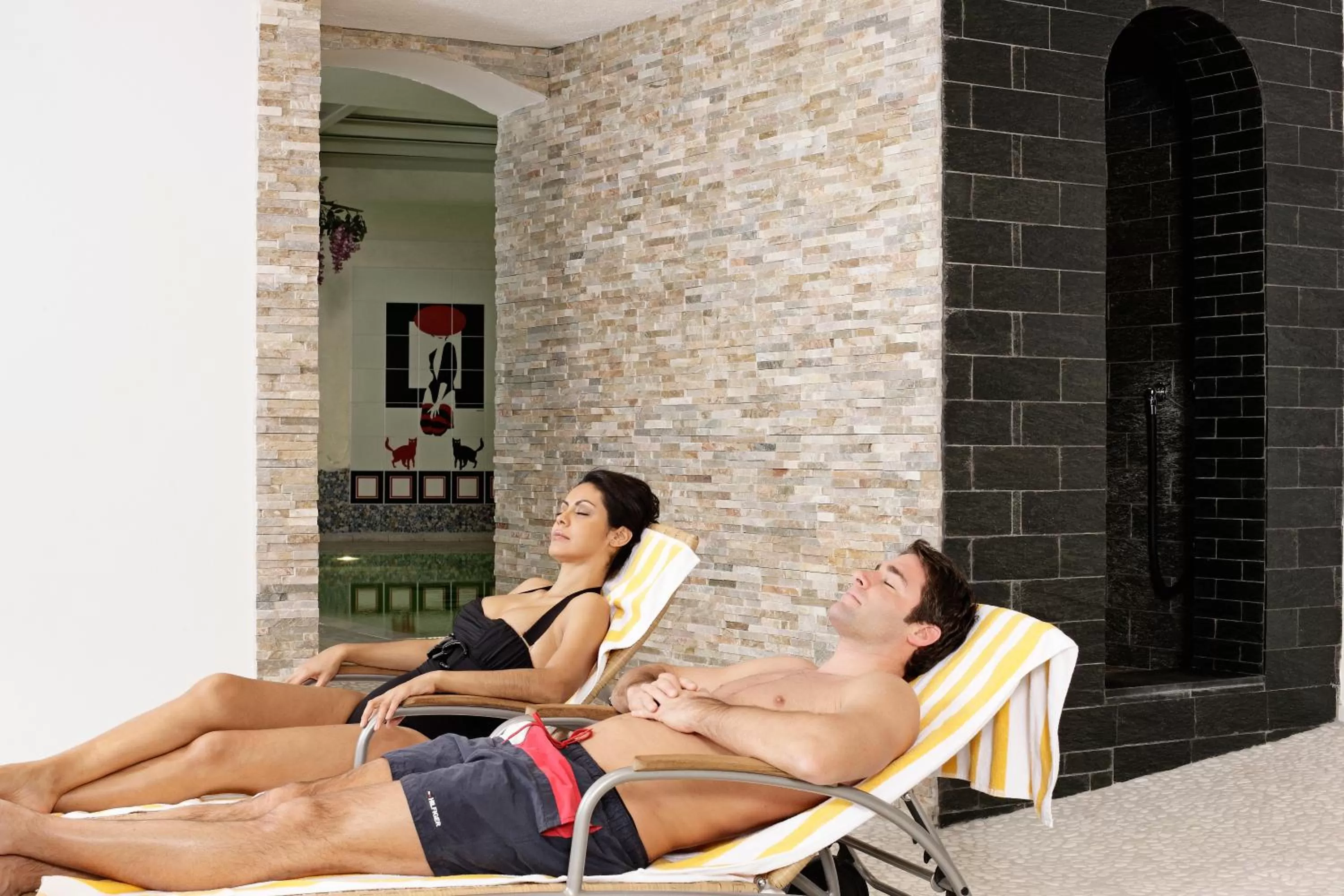 Spa and wellness centre/facilities in Hotel Alpen Residence