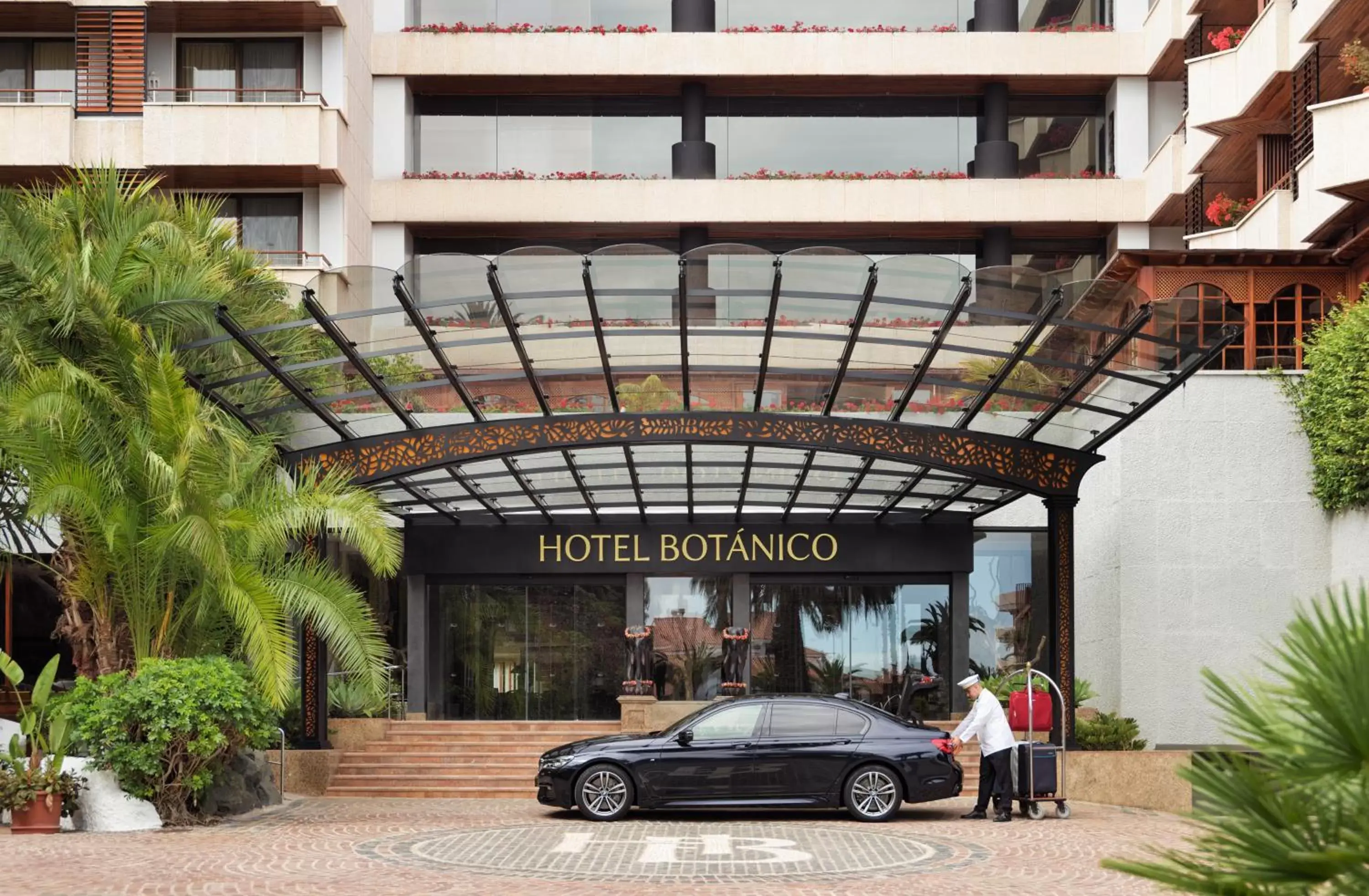 Facade/entrance in Hotel Botanico y Oriental Spa Garden