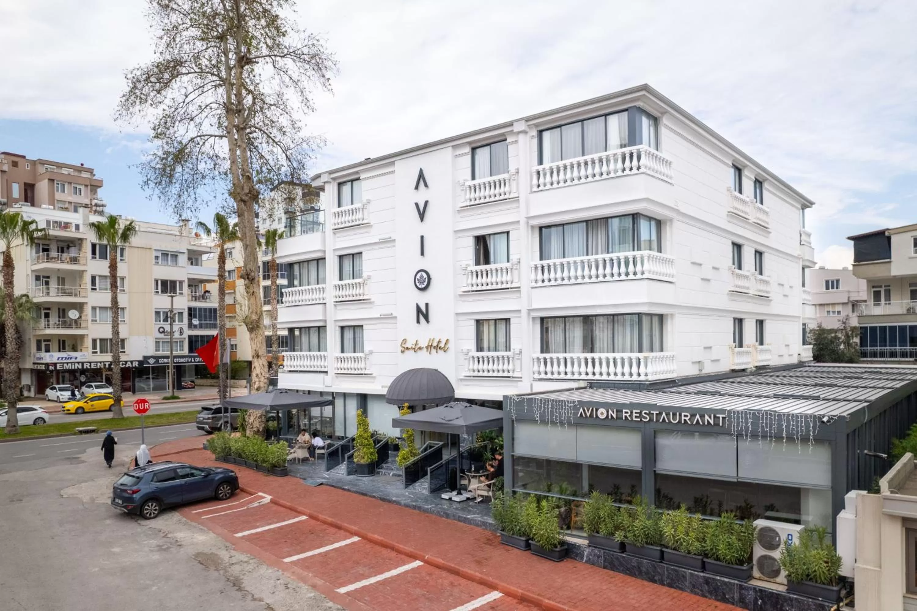 Property Building in Avion Suite Hotel