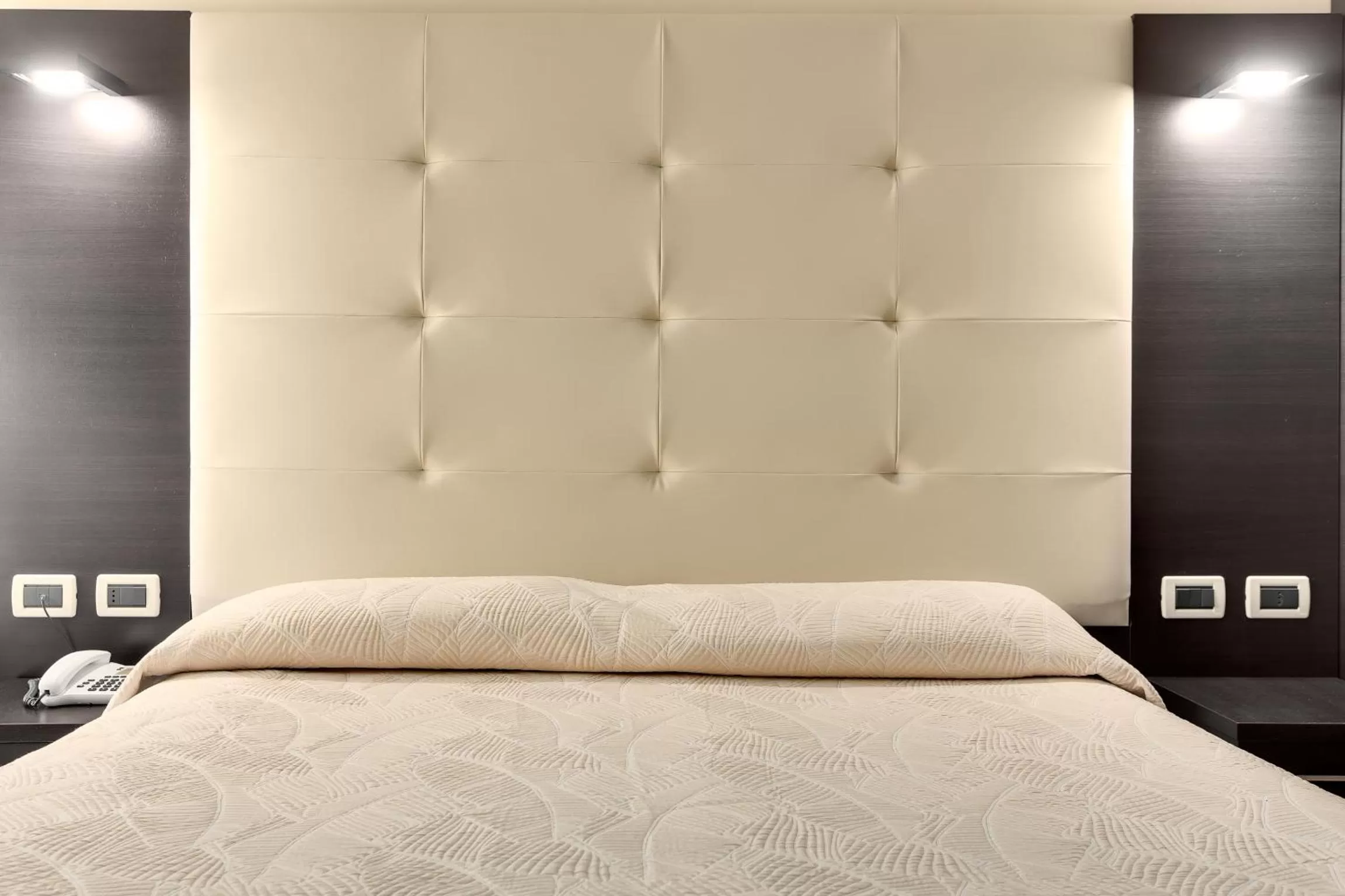 Bedroom, Bed in Hotel-Residence- Le Dune Breakfast & private beach included