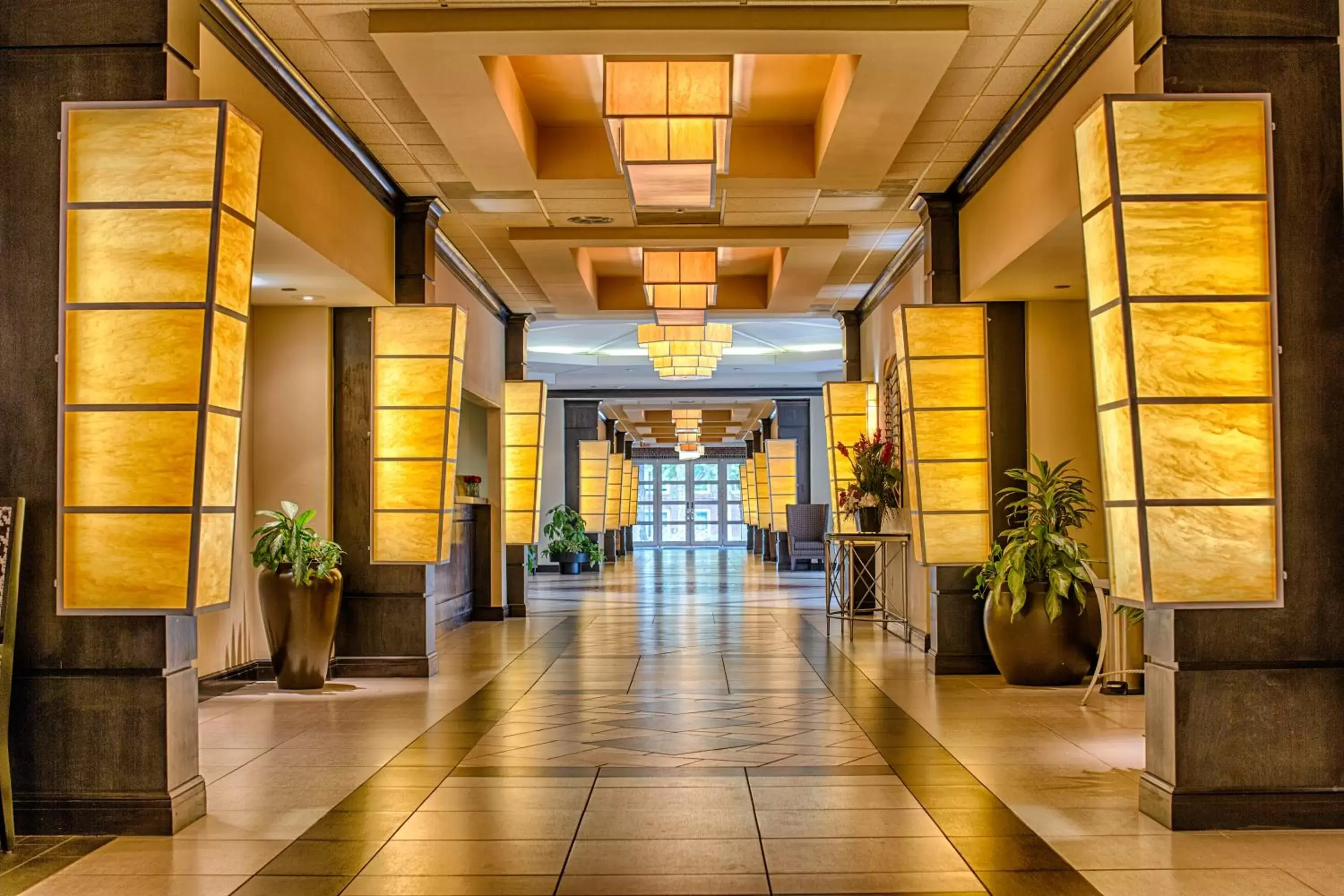 Lobby or reception in Hotel Capstone