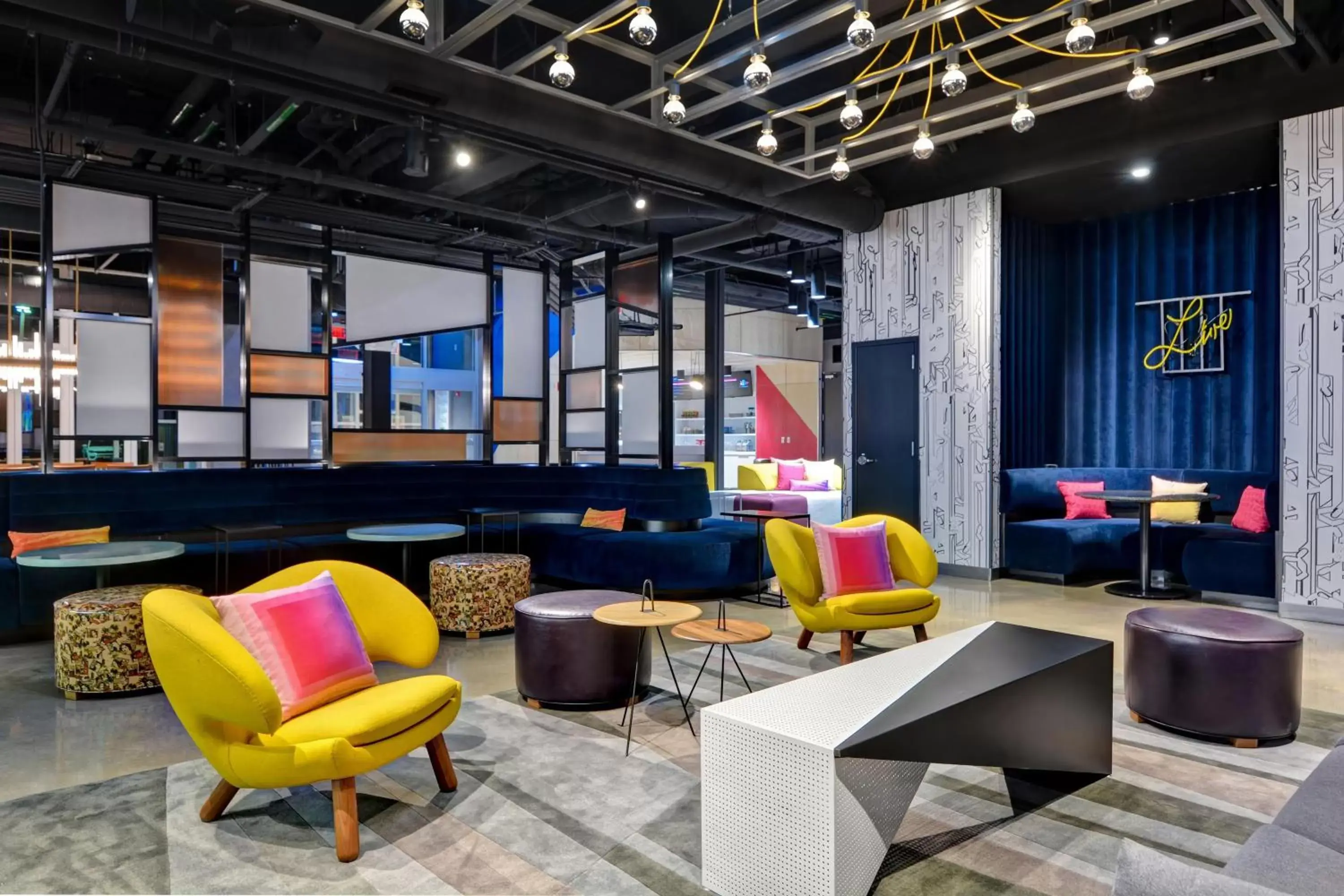 Lobby or reception, Lobby/Reception in Aloft Secaucus Meadowlands