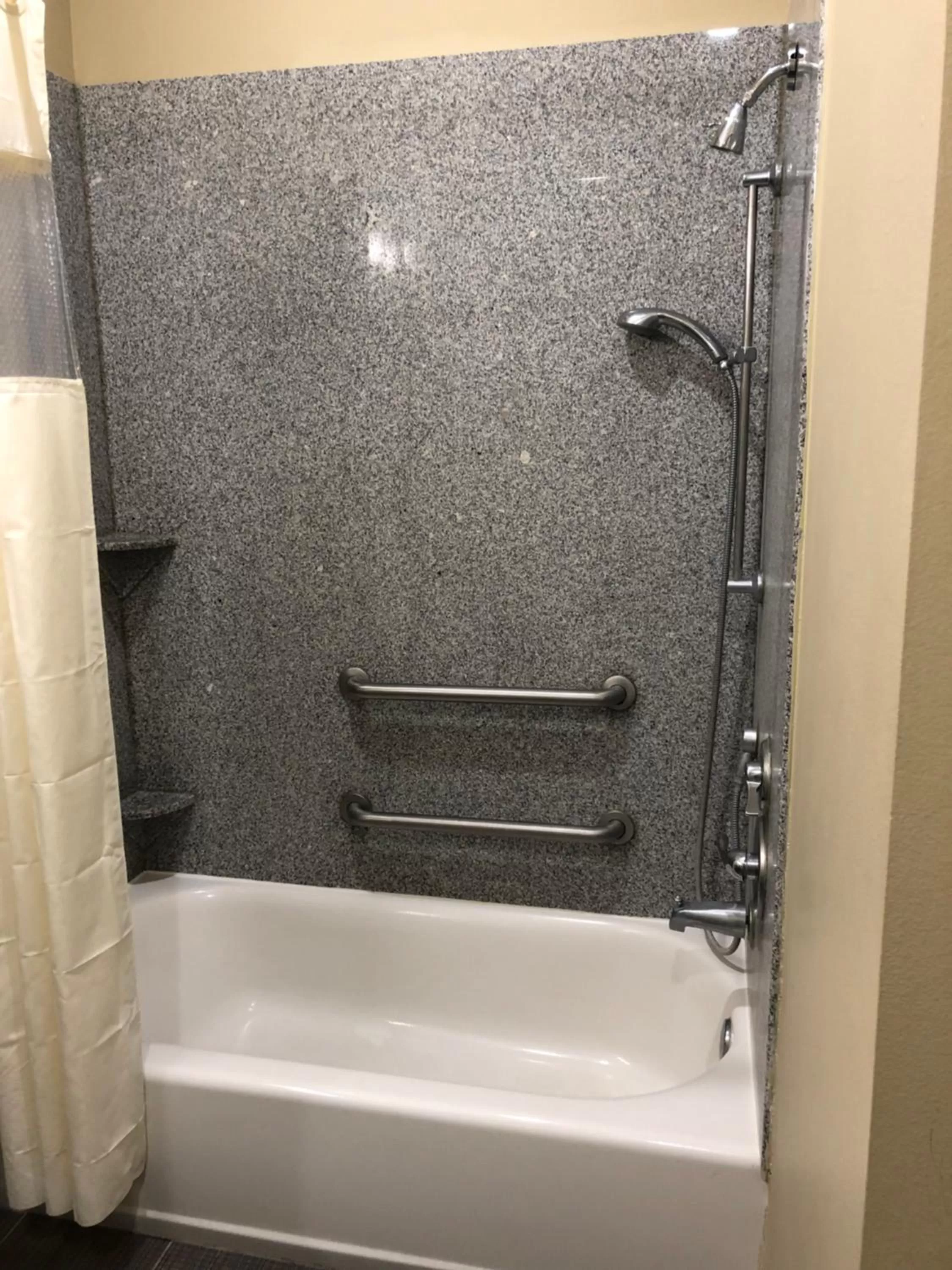 Bathroom in Wingate by Wyndham Lake Charles Casino Area