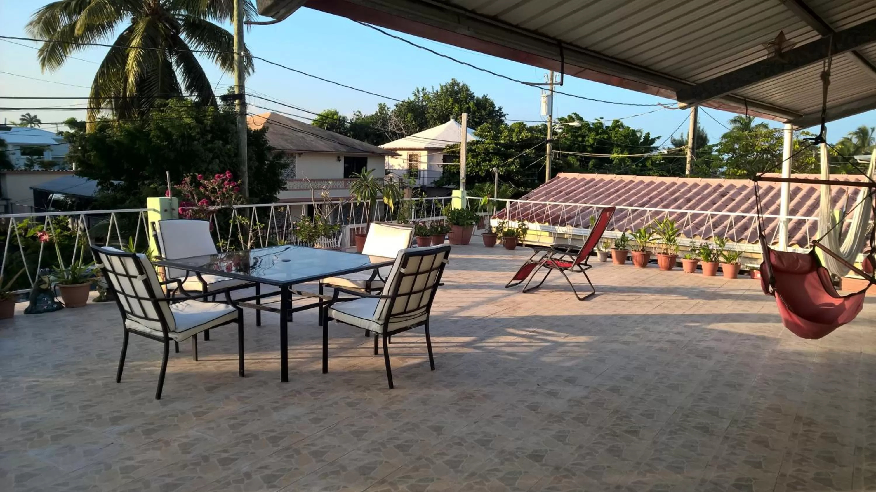 Patio in The Red Hut Inn