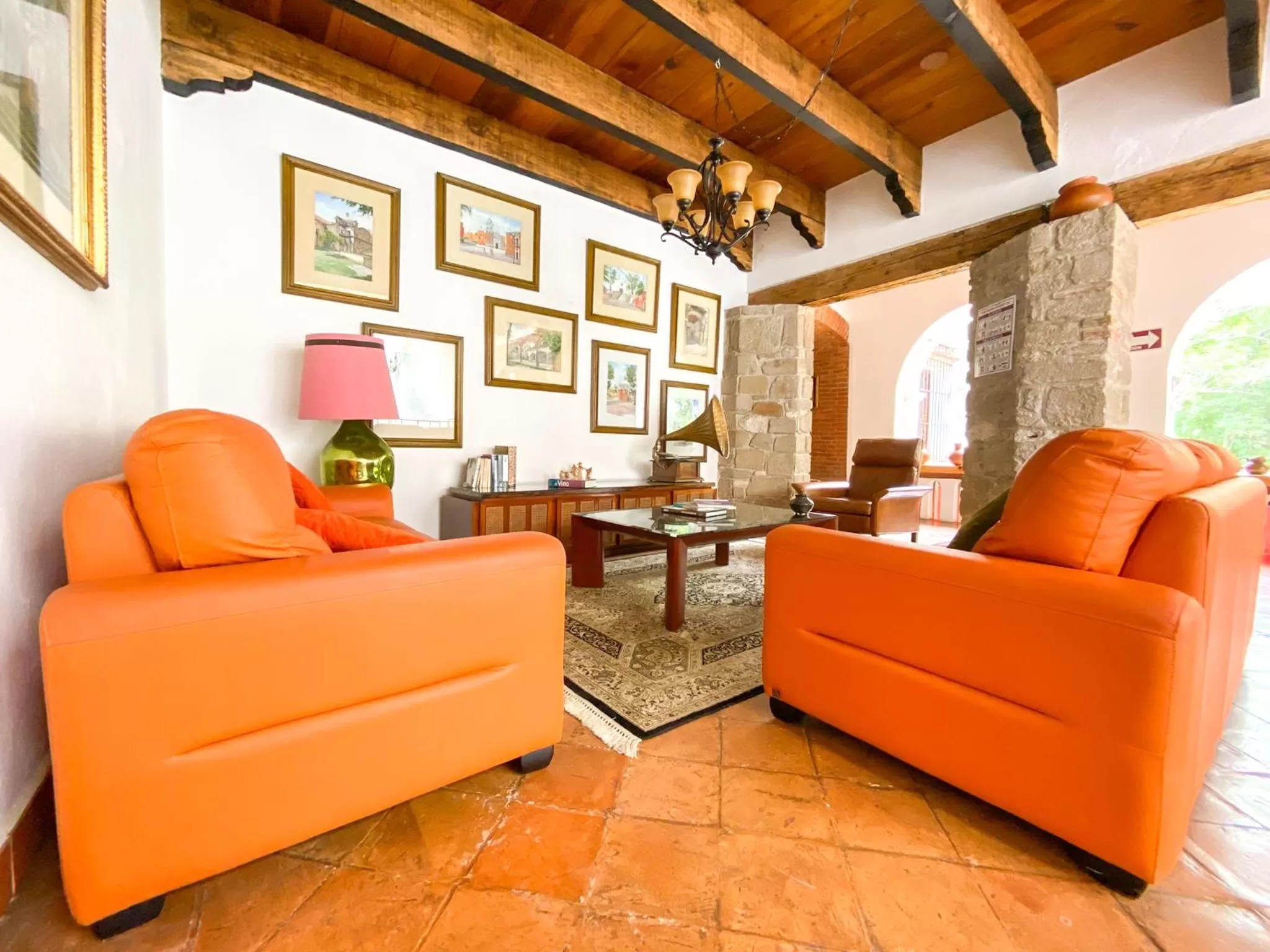 Seating area in Molino de los Reyes