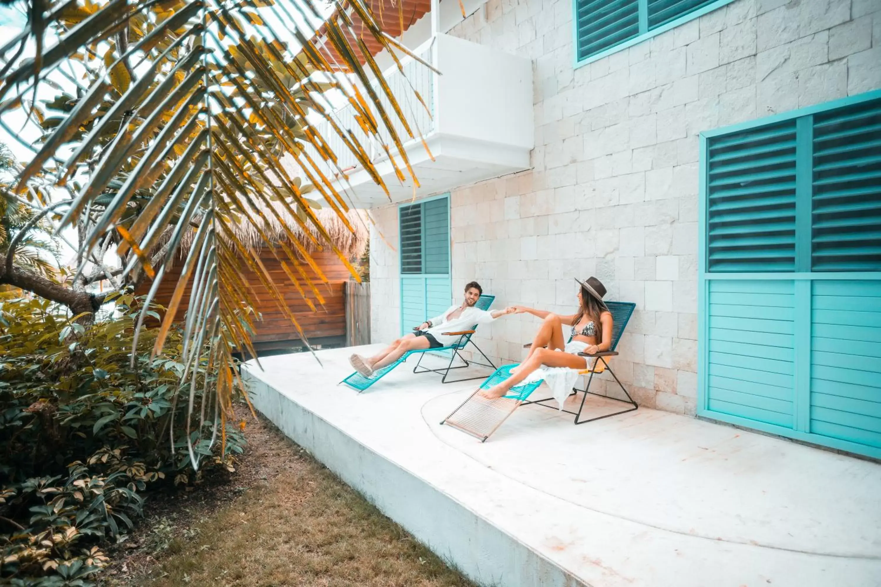 People in Casa Shiva Bacalar by MIJ