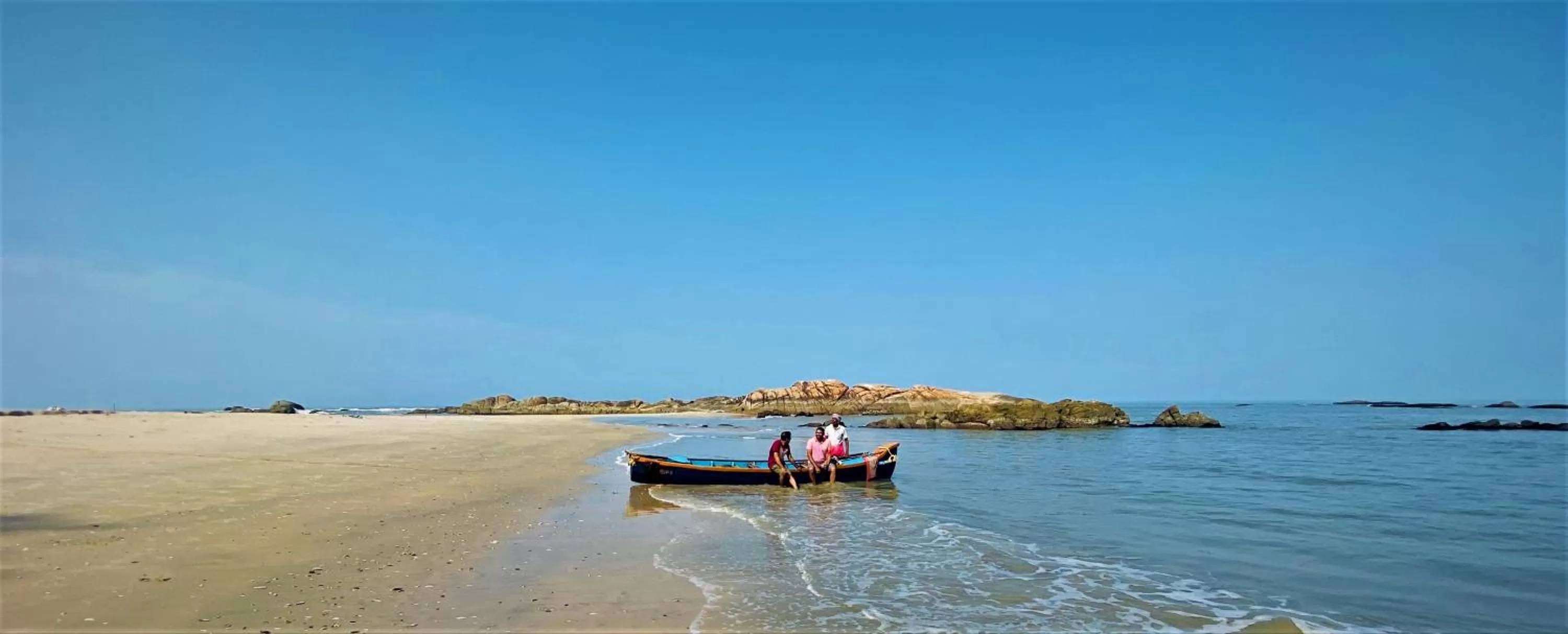 Beach in White Shell