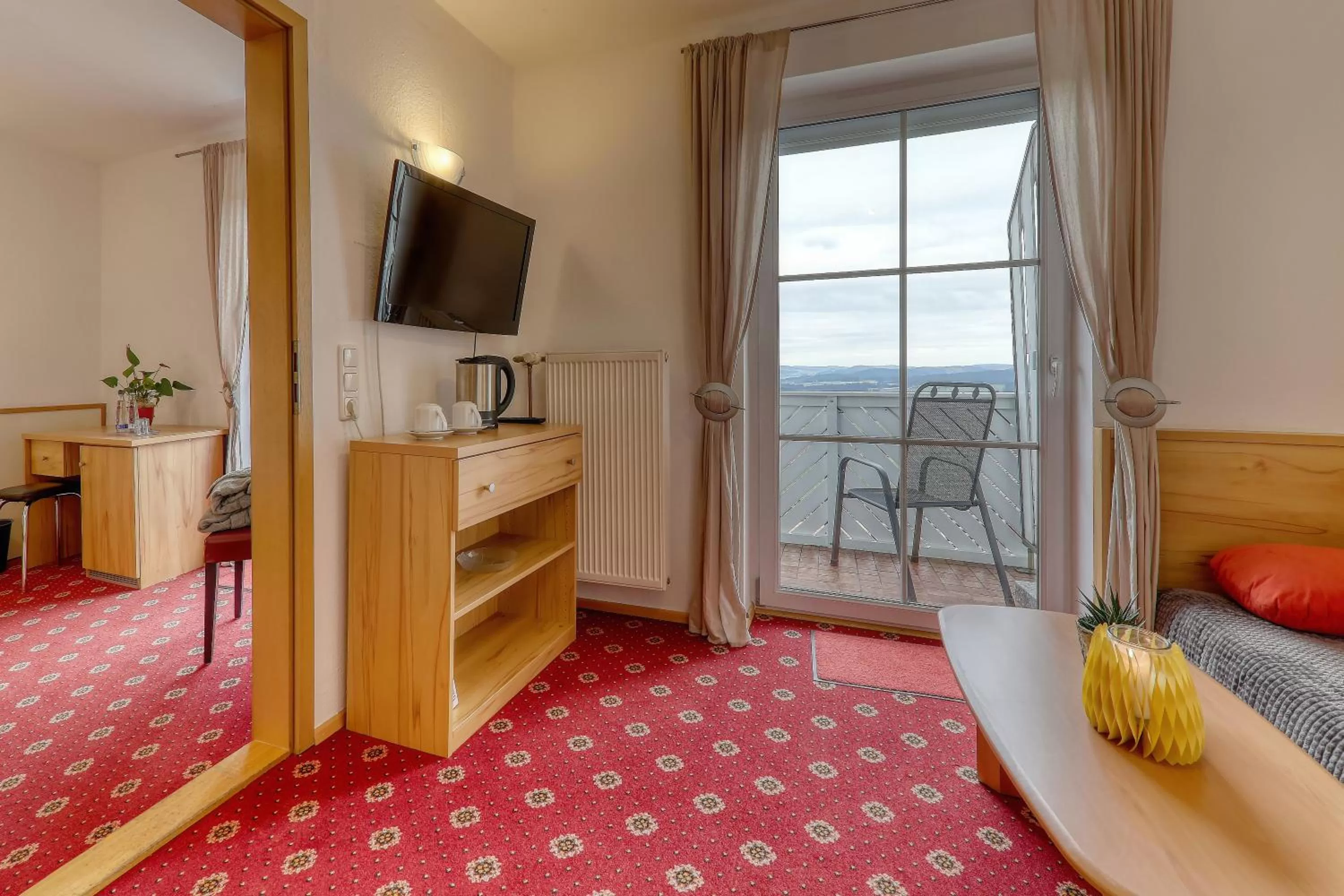 Living room in Hotel "Haus am Berg"