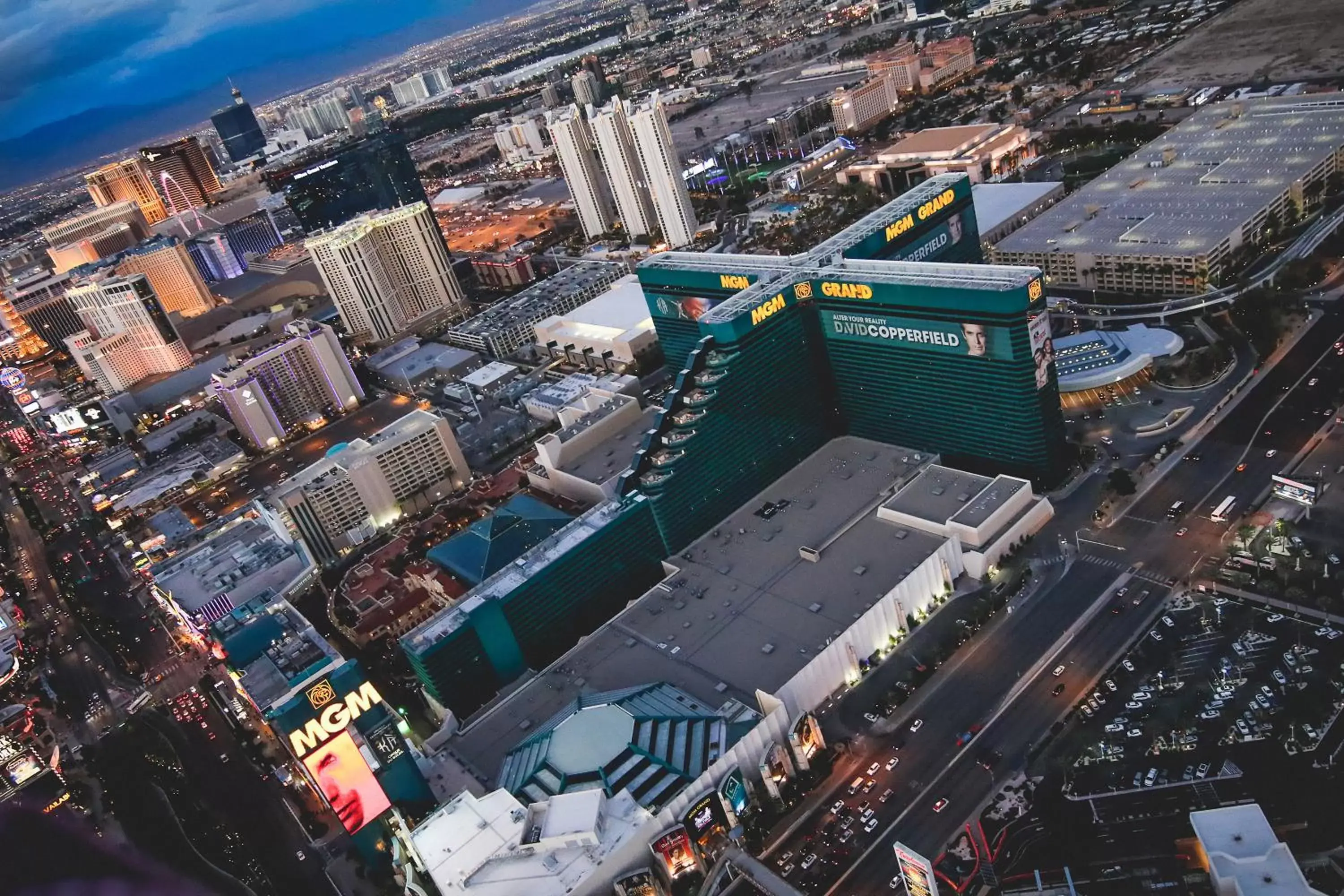 Property building, Bird's-eye View in MGM Grand