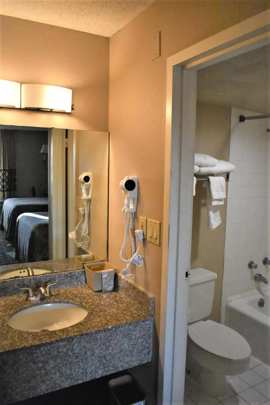Bathroom in Super 8 by Wyndham Ocala I-75