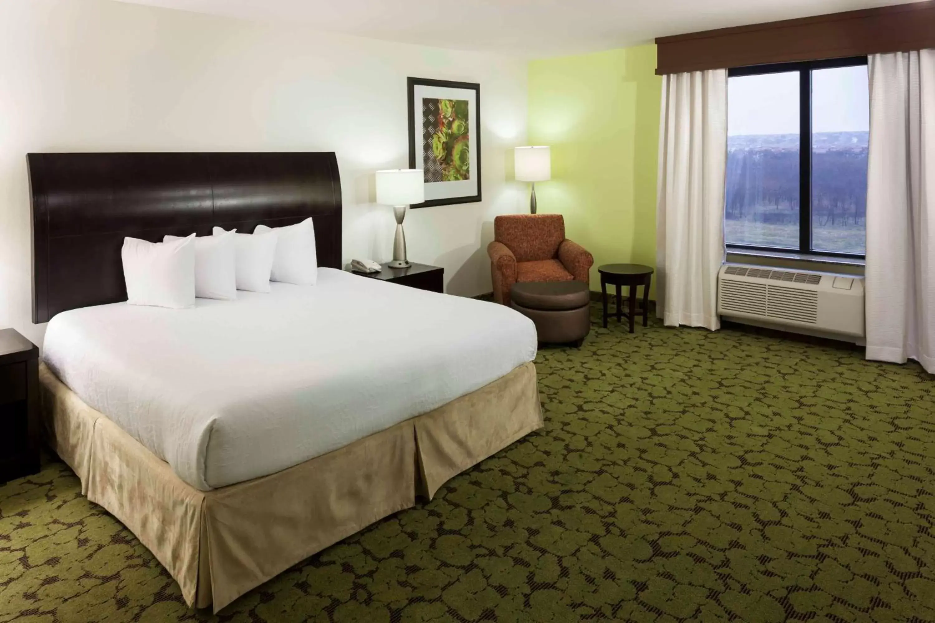 Bed in Hilton Garden Inn Dallas Lewisville