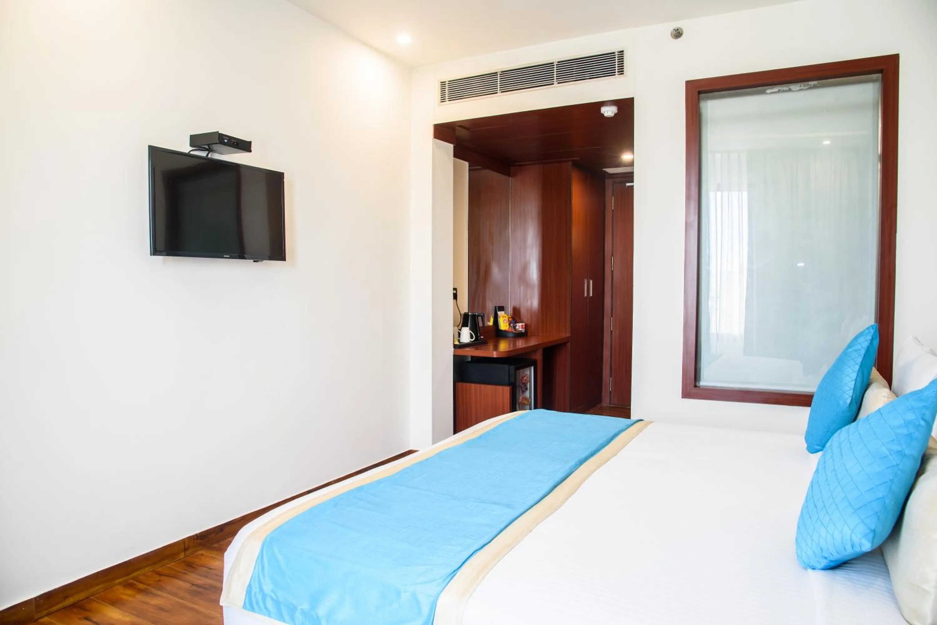 Bed in Hotel Ascent Biz