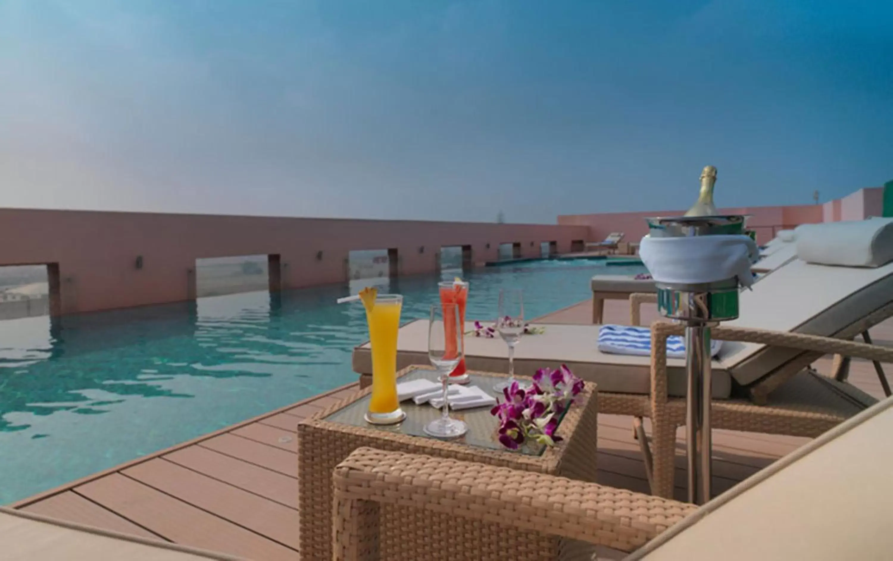 Swimming Pool in Hotel Royal Orchid Jaipur, 3 Kms to Airport