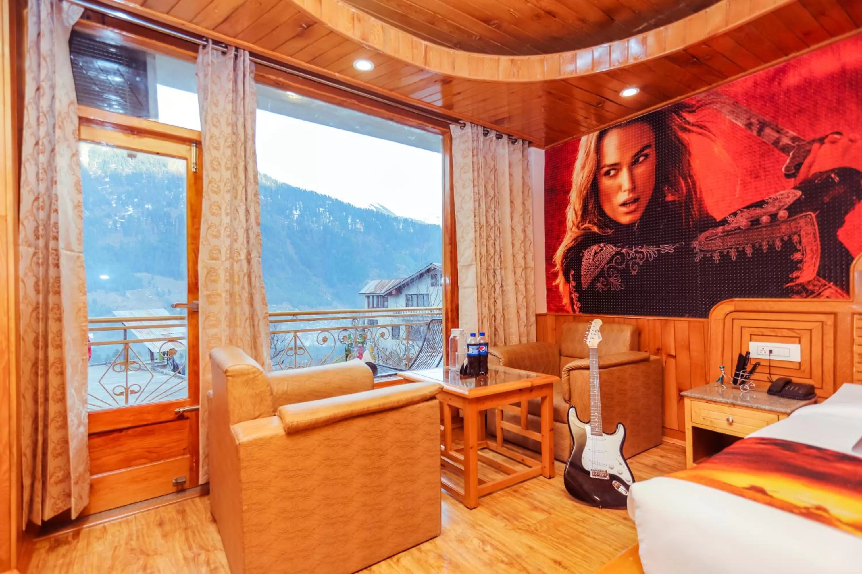 Mountain view in Hotel Smugglers Mountain View - central heated & air Cooled