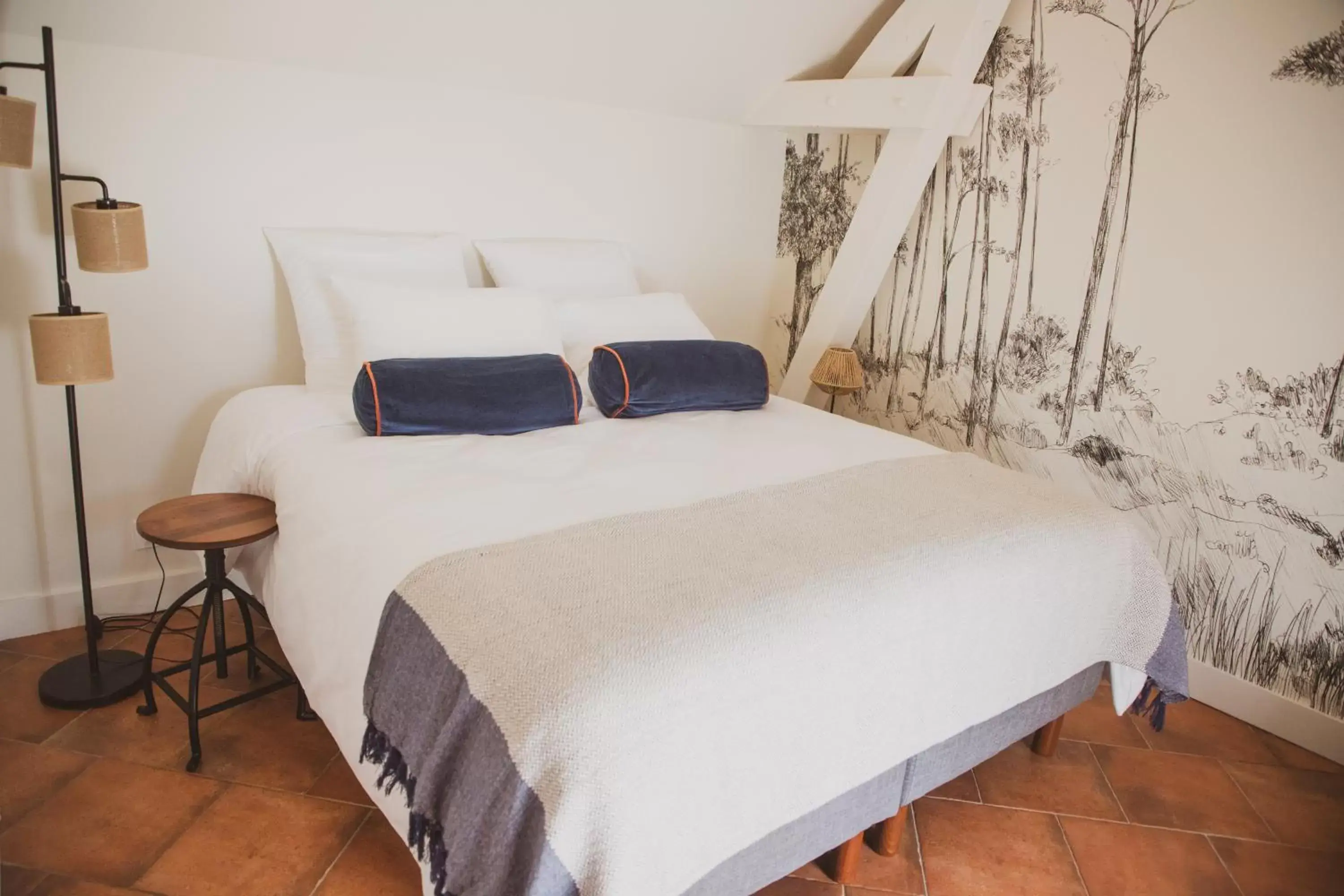 Bedroom, Bed in Domaine de Montizeau