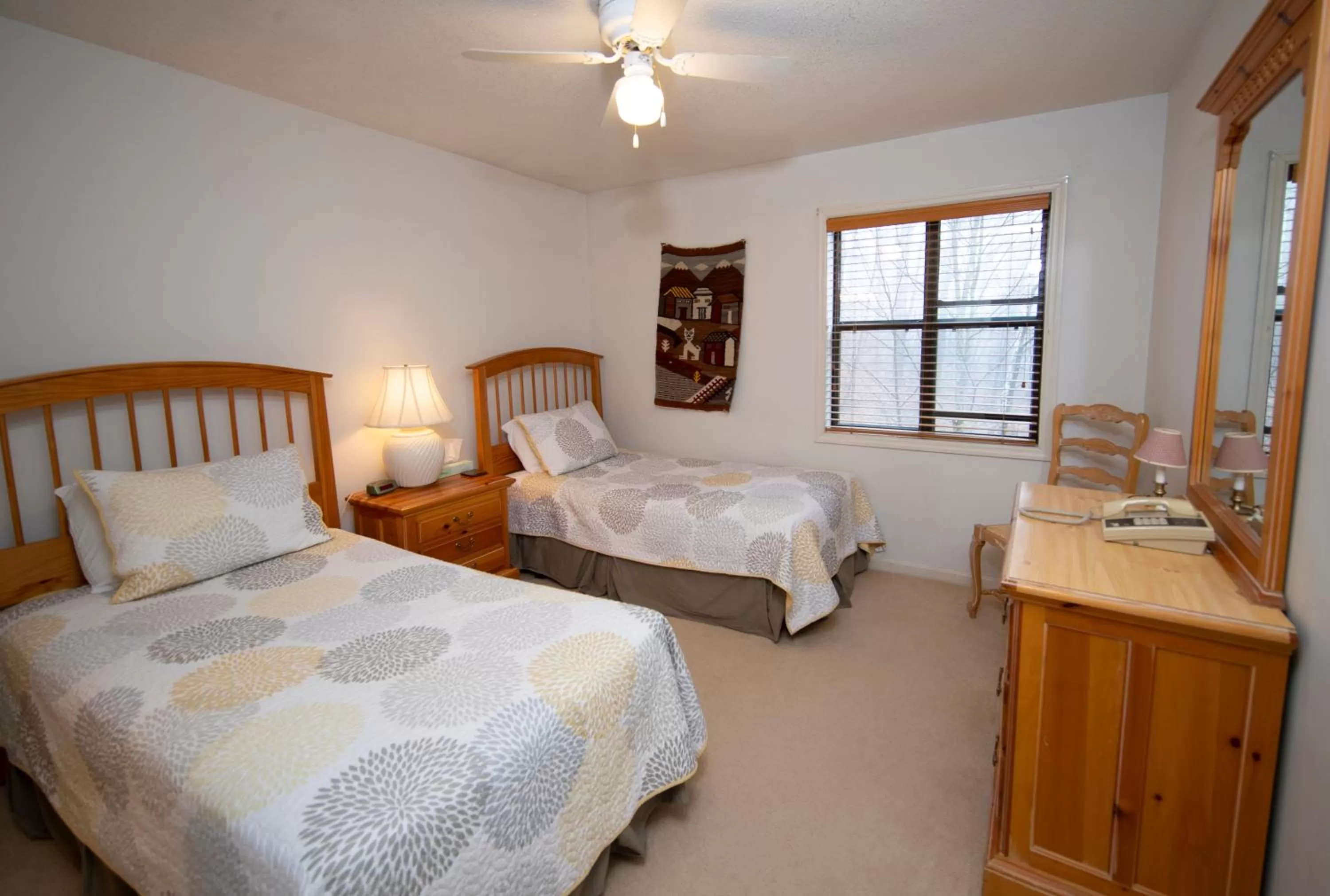 Bed in Winterplace on Okemo Mountain