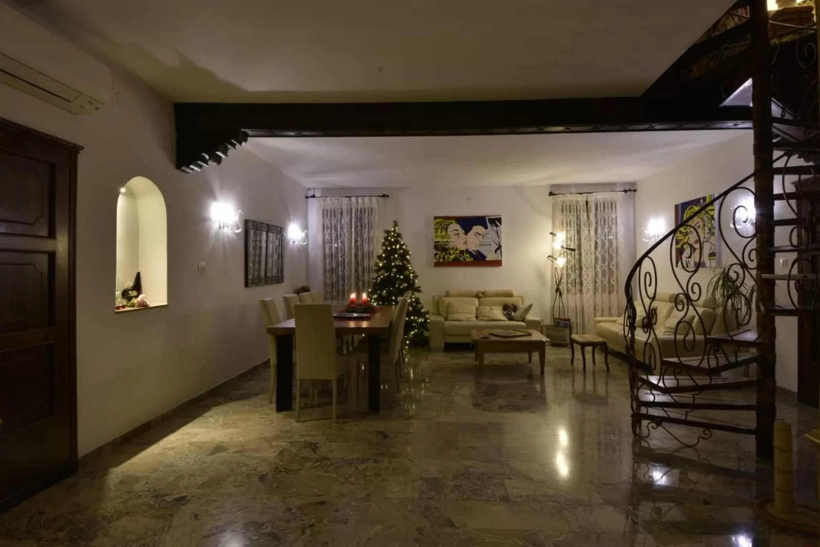 Communal lounge/ TV room, Restaurant/Places to Eat in Ca' del Cinema B&B