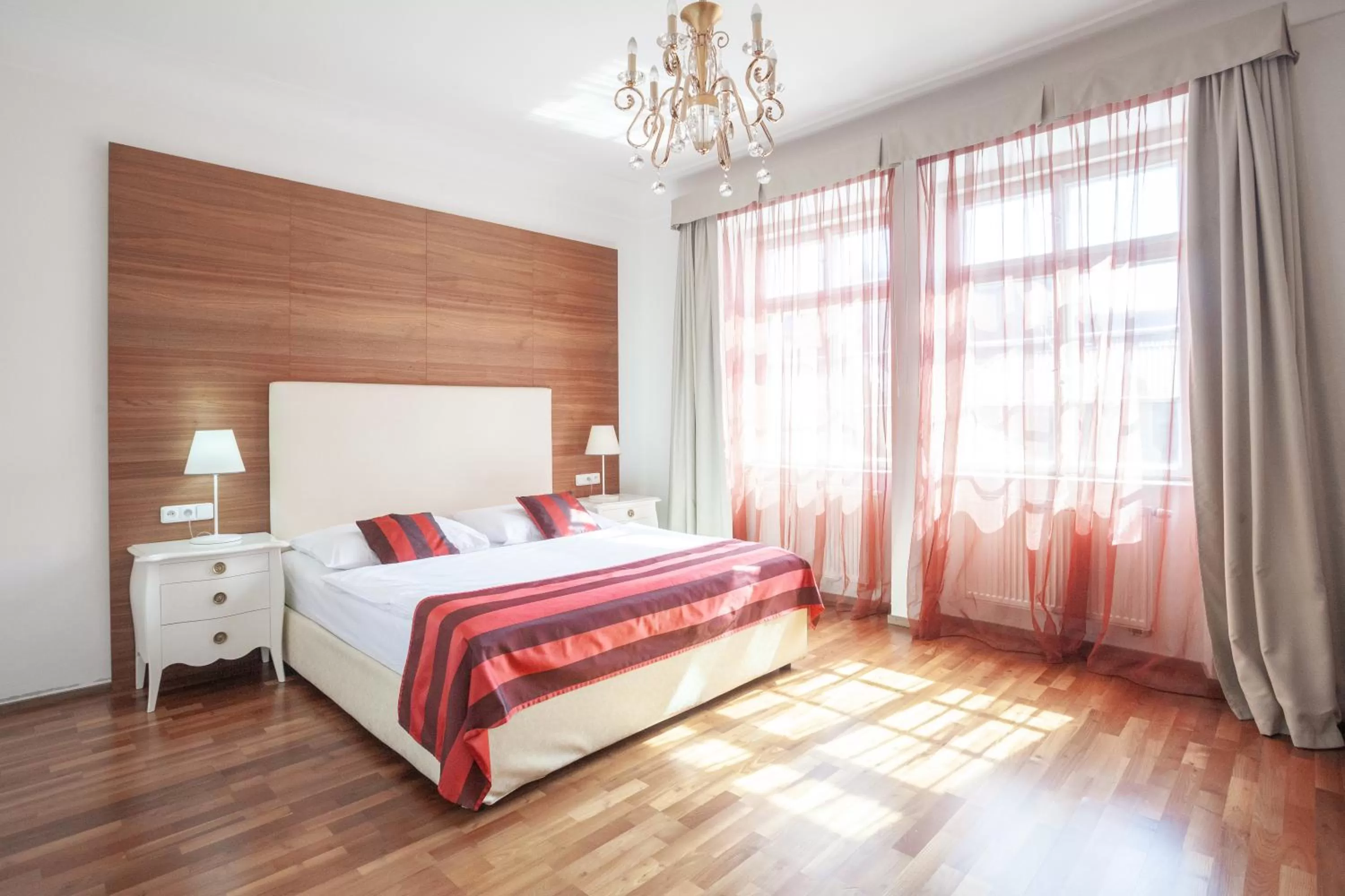 Bedroom, Bed in Little King Hotel U Malvaze