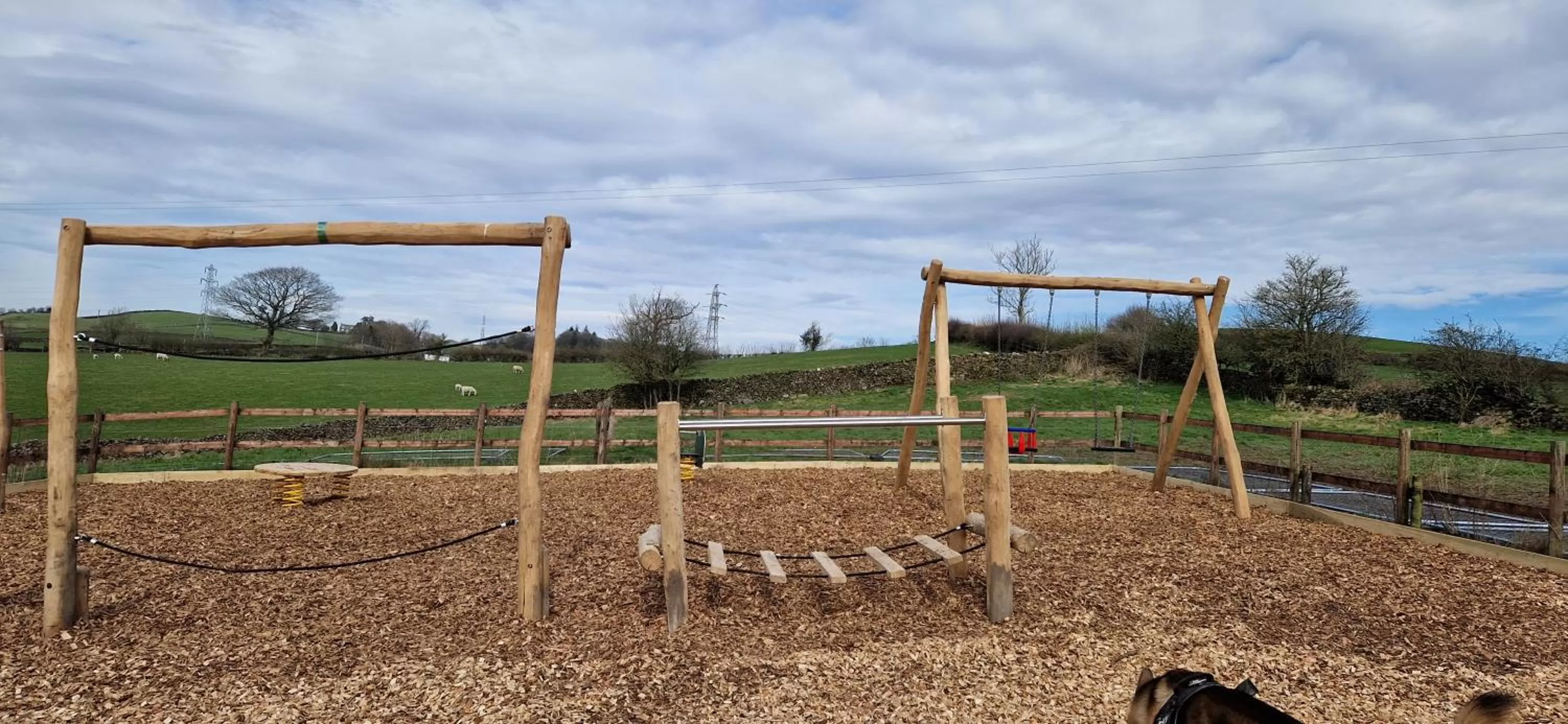Children play ground in Station Inn B&B