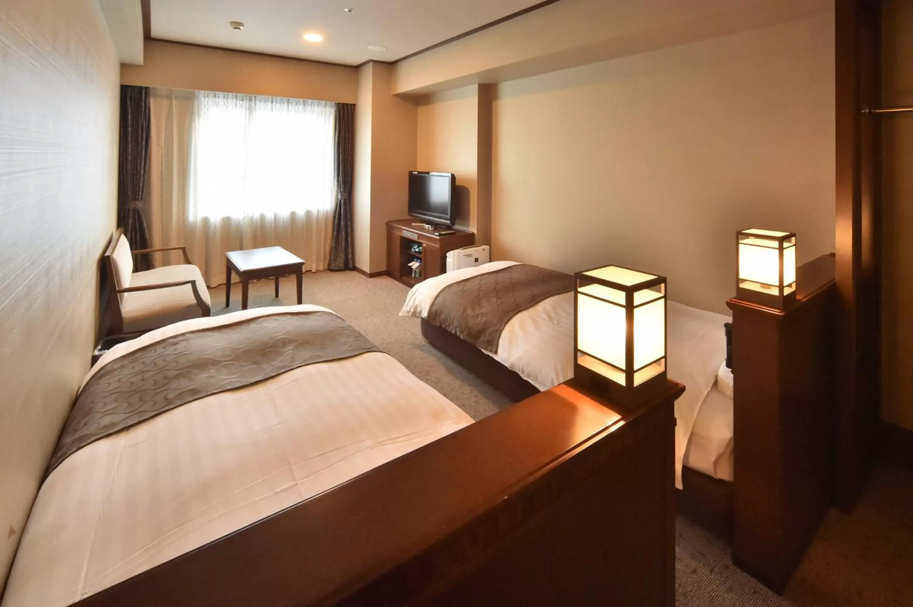 Photo of the whole room, Bed in Dormy Inn Premium Otaru