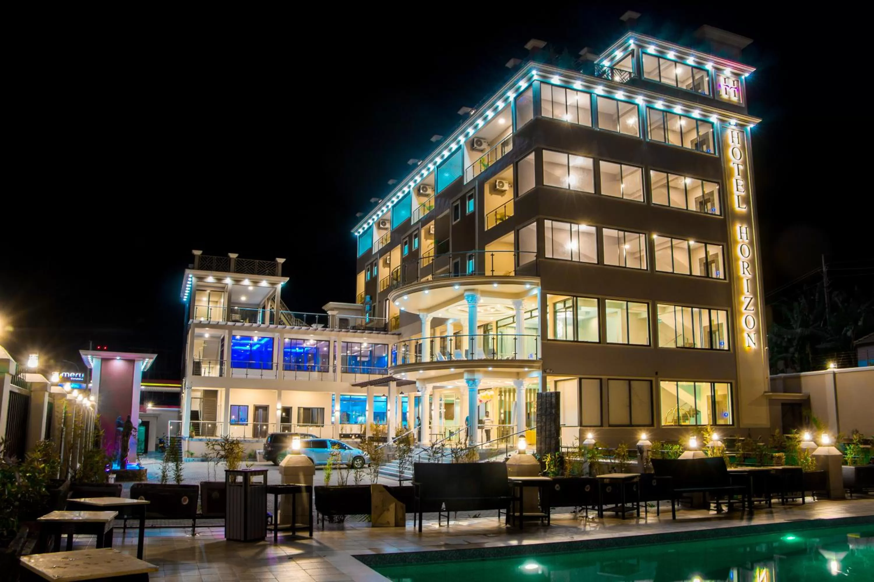 Property building in Hotel Horizon Entebbe