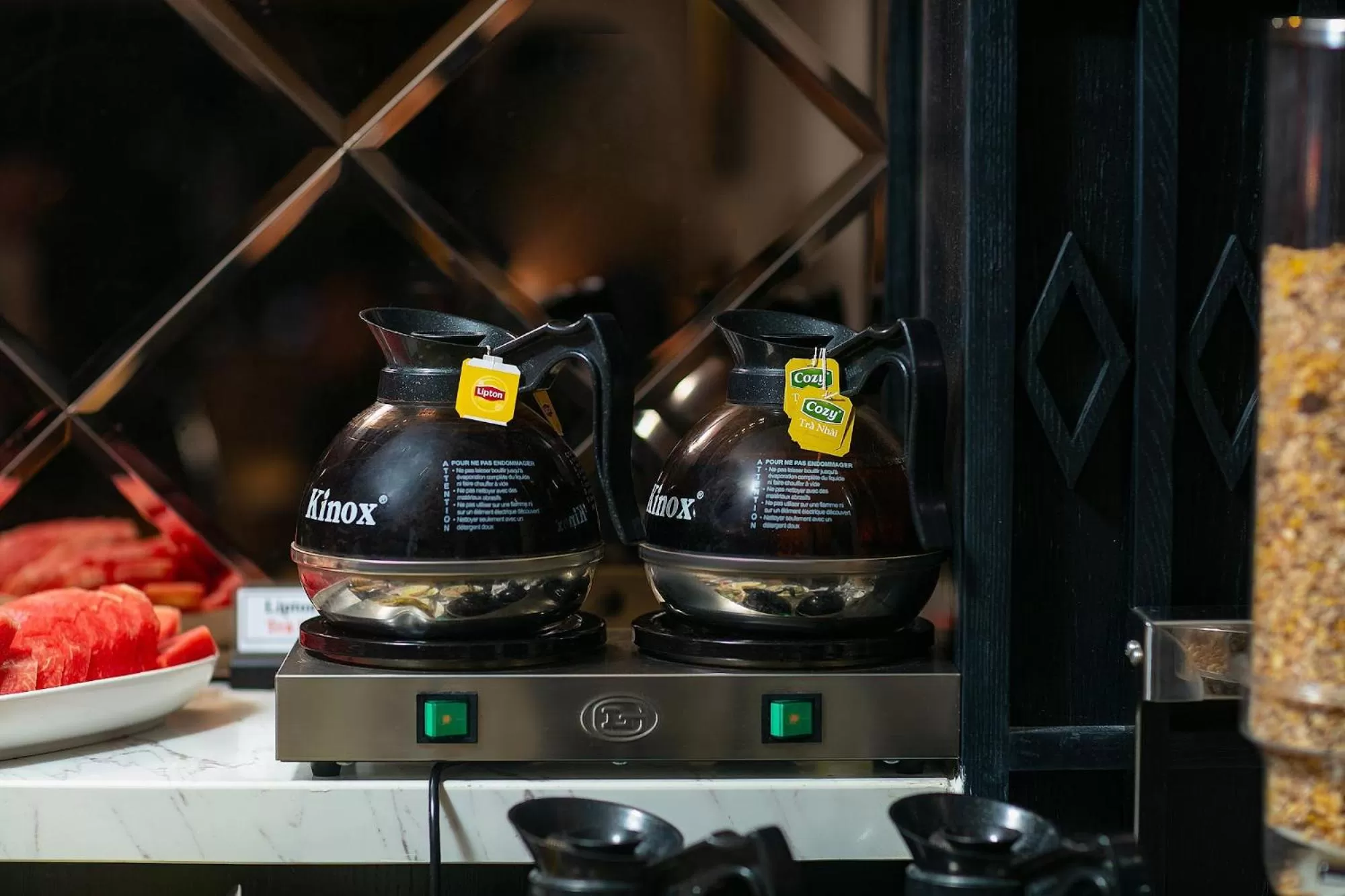 Kitchen or kitchenette in Scent Premium Hotel