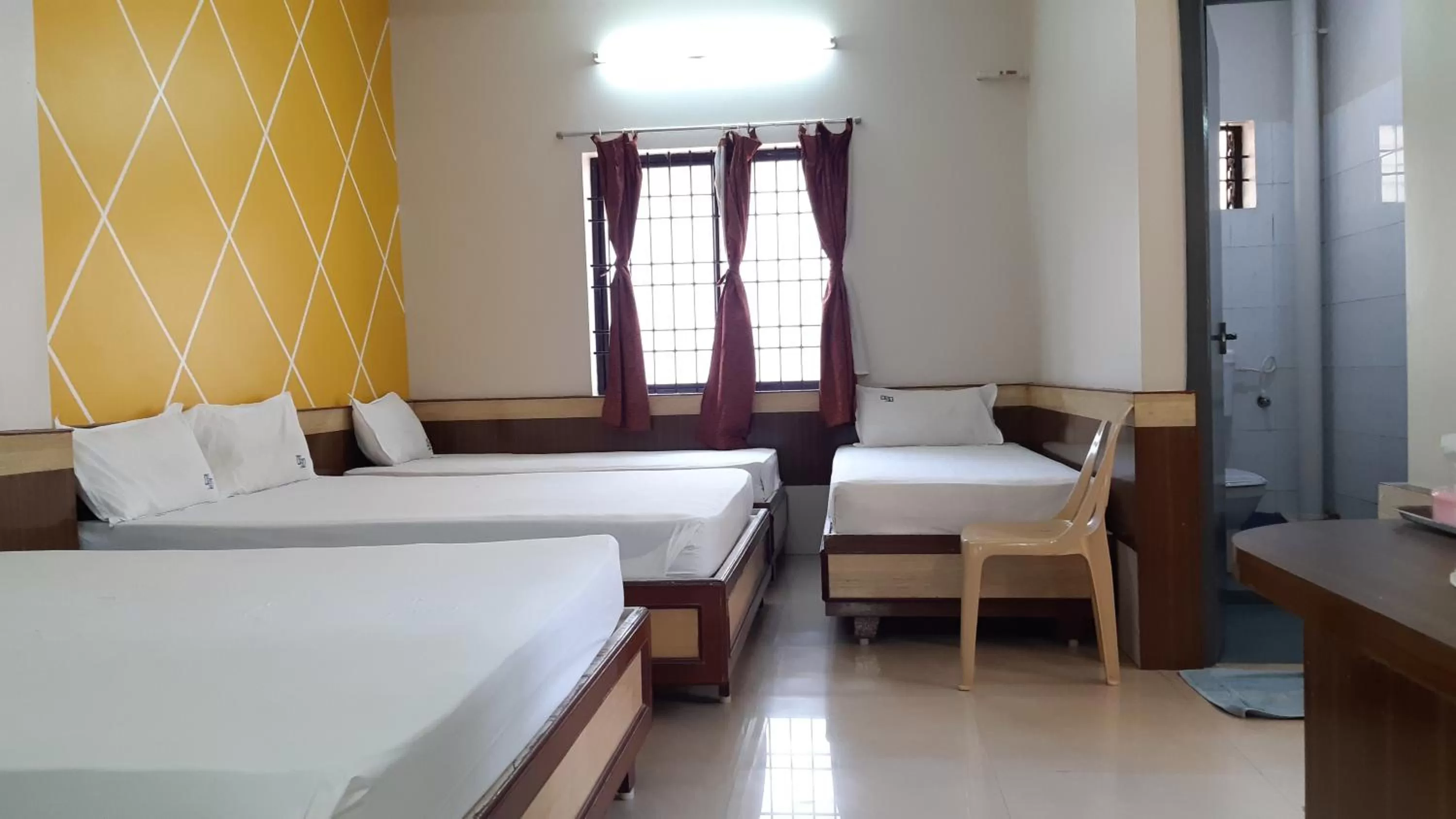 Photo of the whole room, Bed in A.S.K Residency