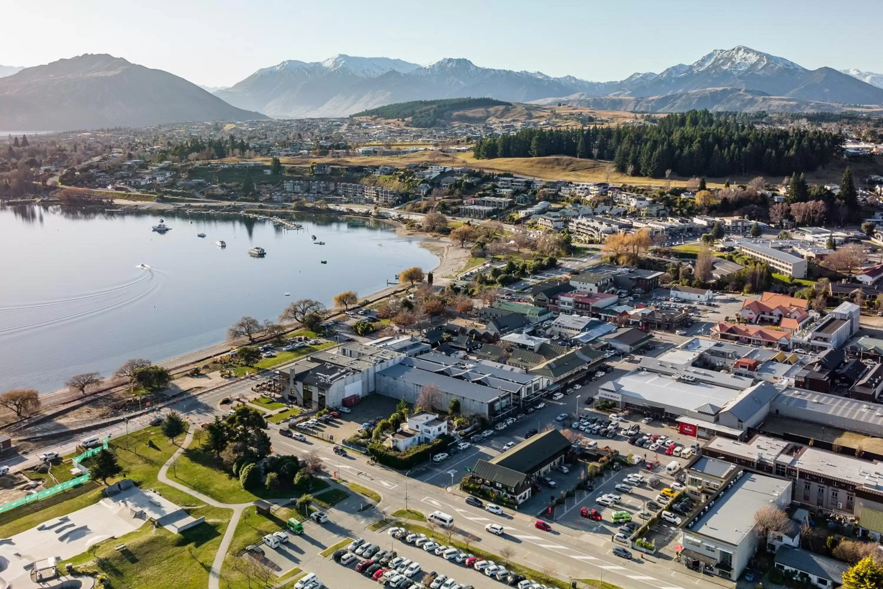 Bird's-eye View in Aspiring Lodge Motel