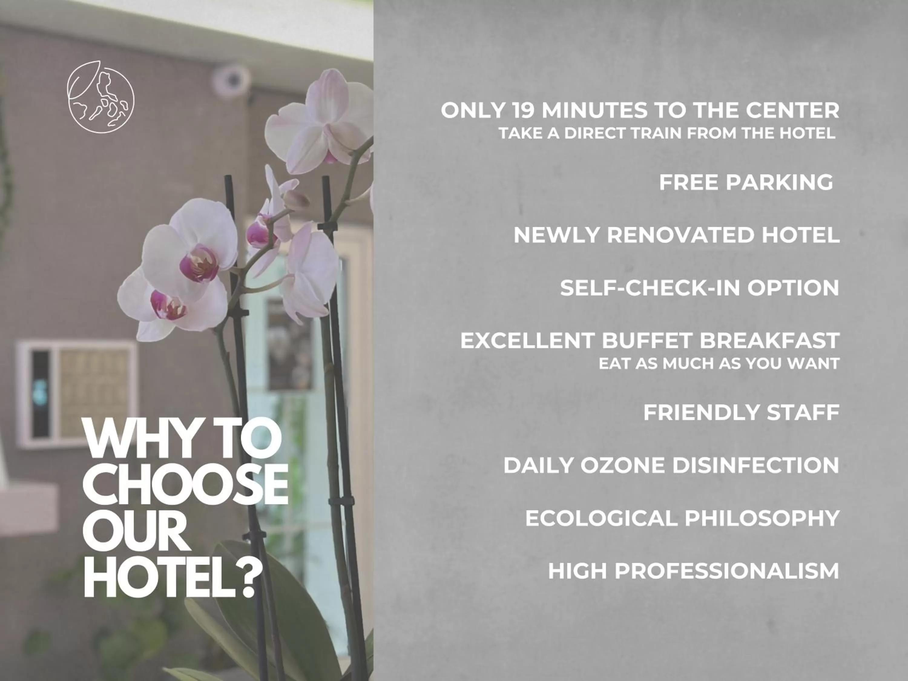 Logo/Certificate/Sign in Hotel AMITY