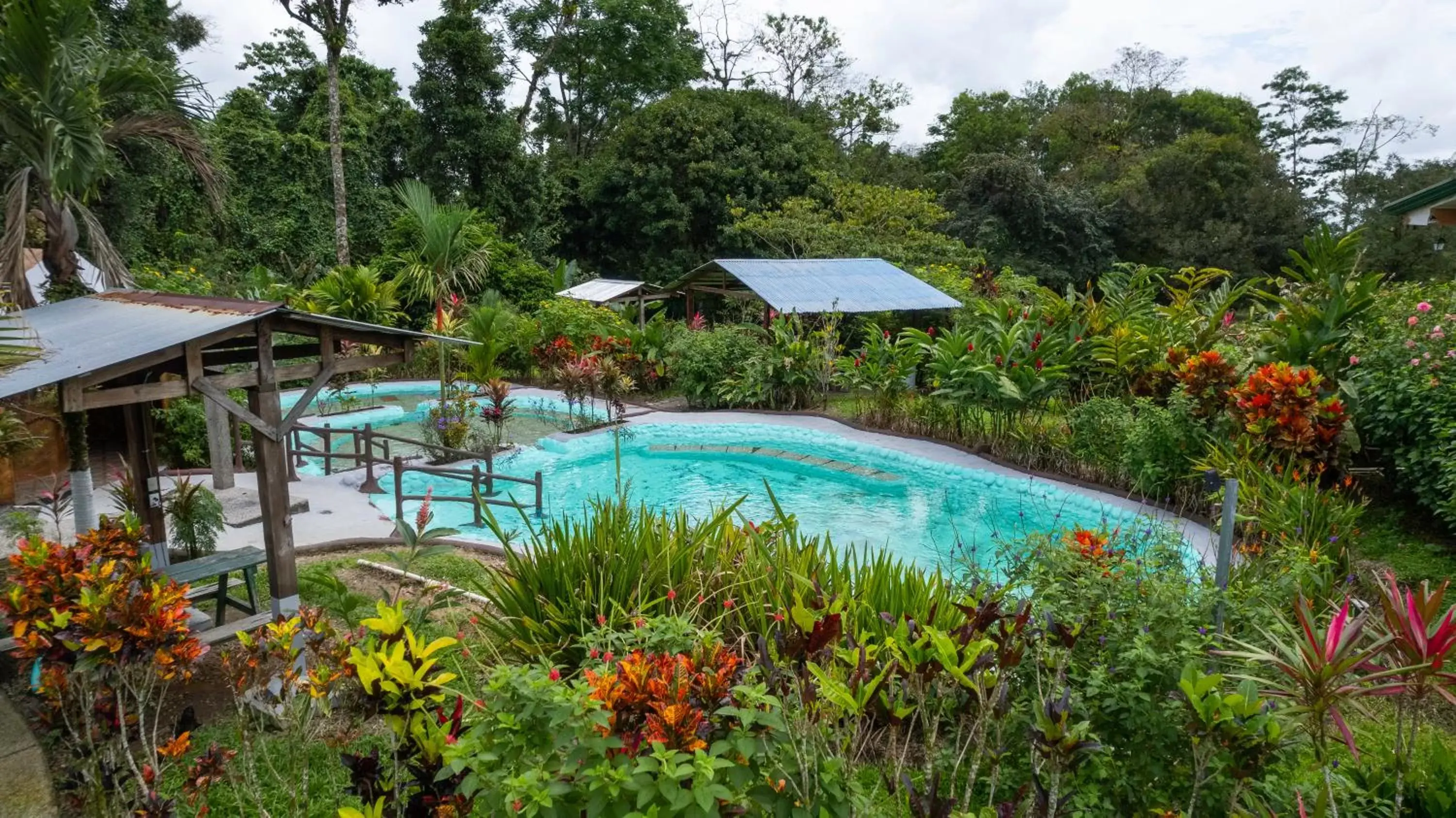 Swimming pool, Pool View in Hotel & Hot Springs Sueño Dorado