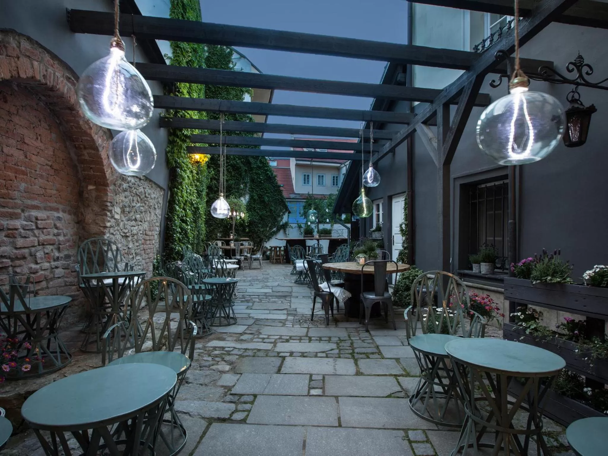 Garden in Cathedral Prague Apartments