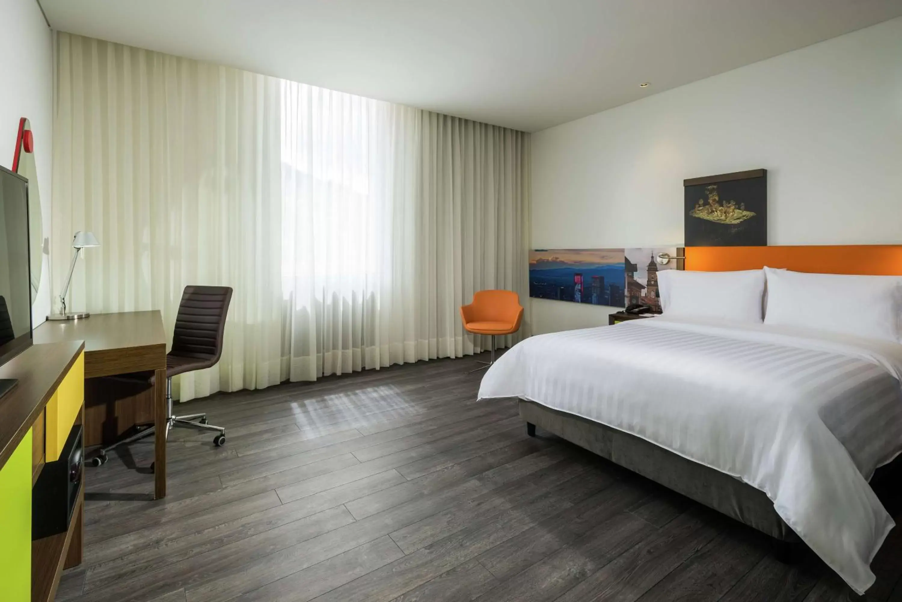 Bedroom in Hampton by Hilton Bogota Usaquen
