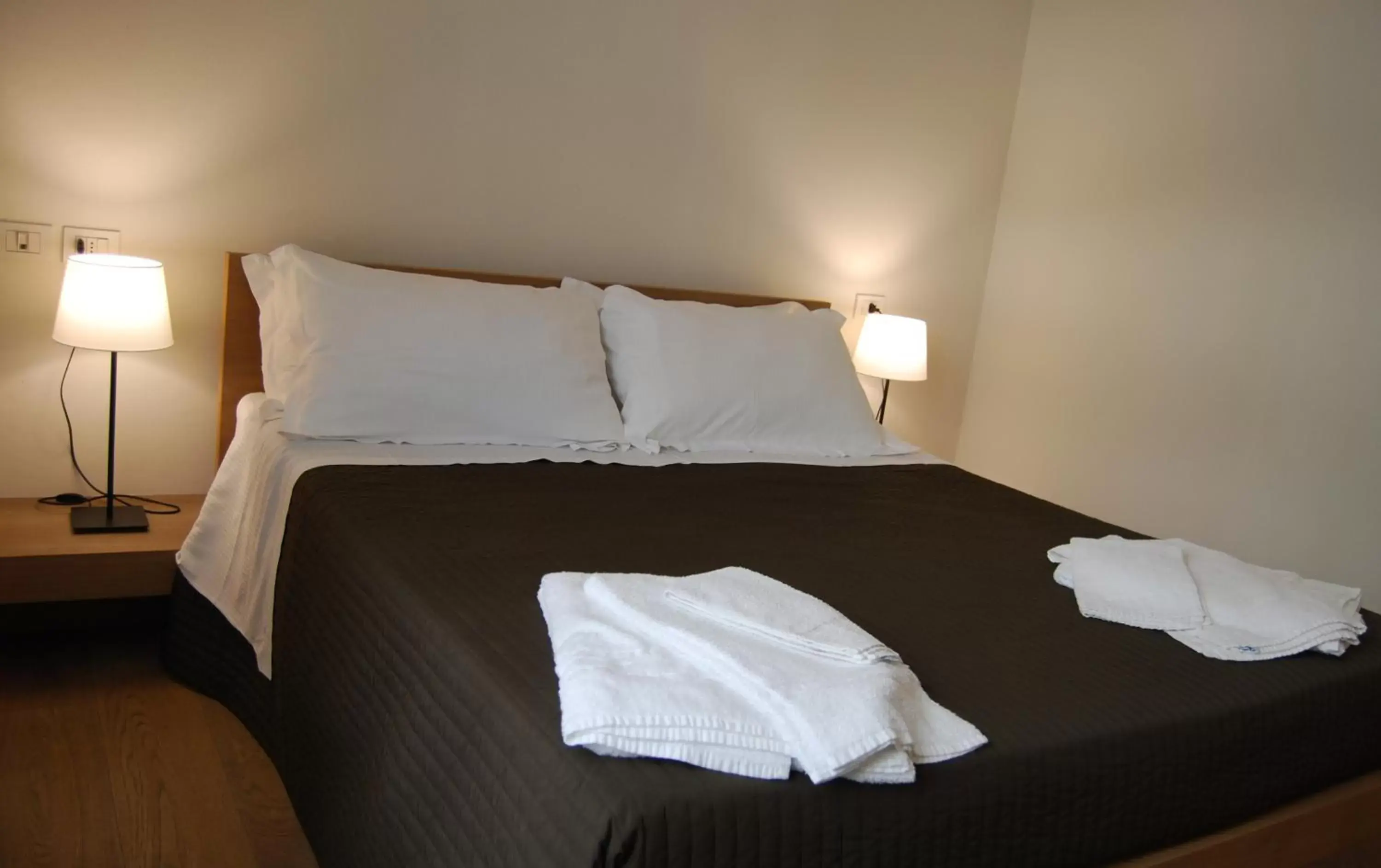 Bed, Room Photo in Ceccarini Suite