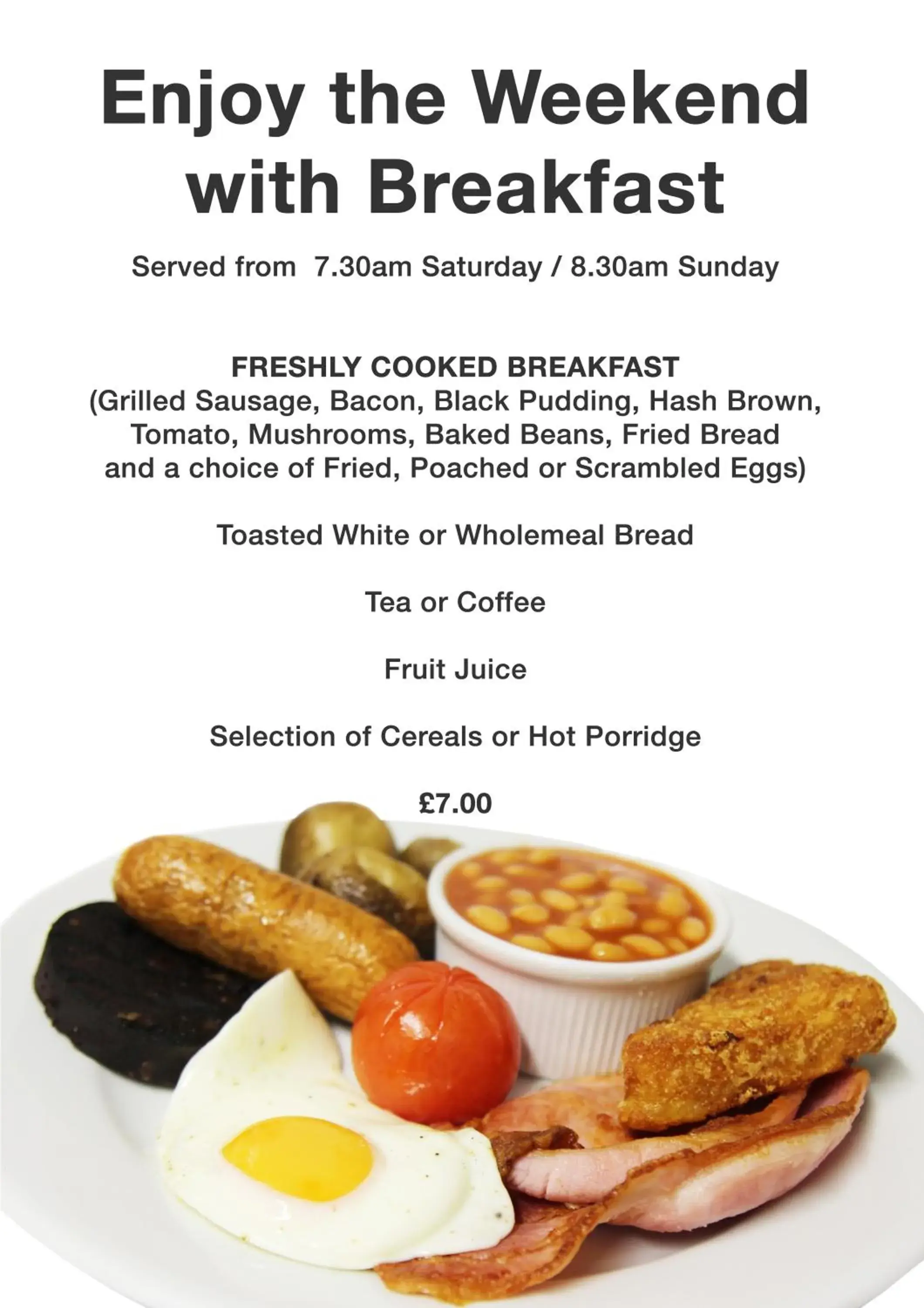 Breakfast in Cardiff Sandringham Hotel
