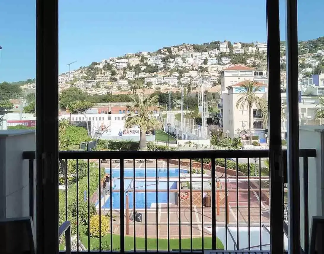 Pool View in Estela Barcelona