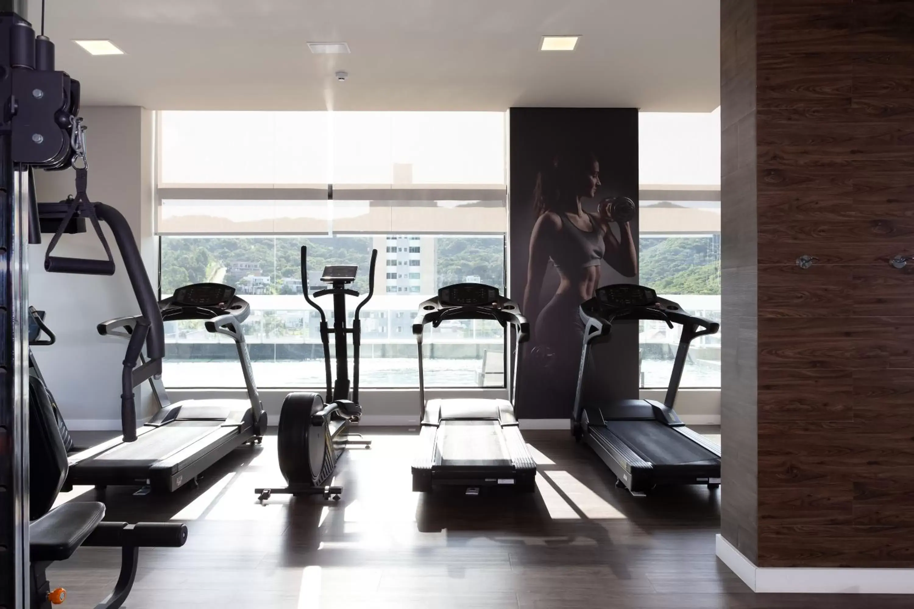 Fitness centre/facilities in Hilton Garden Inn Praia Brava Fitness centre/facilities in Hilton Garden Inn Praia Brava