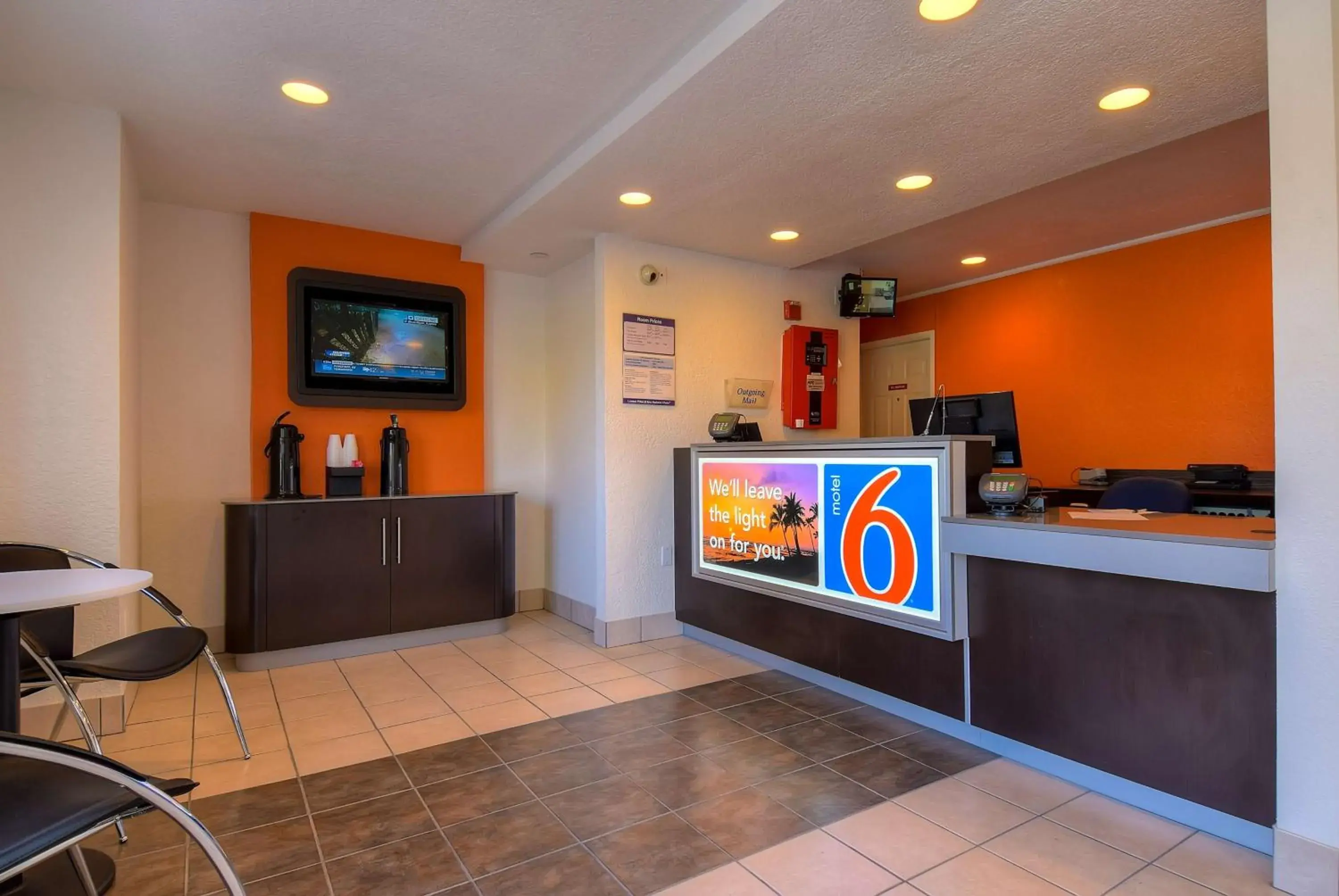 Property logo or sign, Lobby/Reception in Motel 6-Rowland Heights, CA - Los Angeles - Pomona