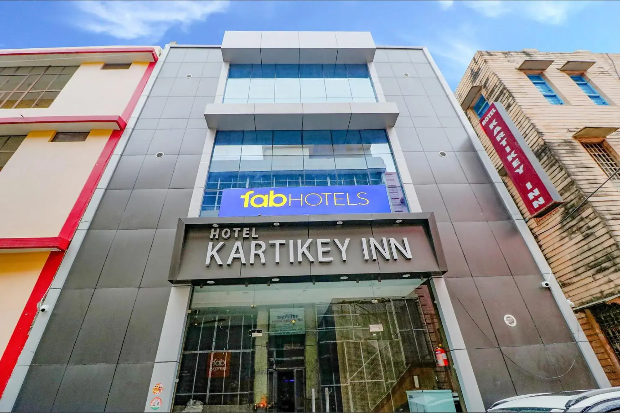 Facade/entrance, Property Building in FabExpress Kartikey Inn