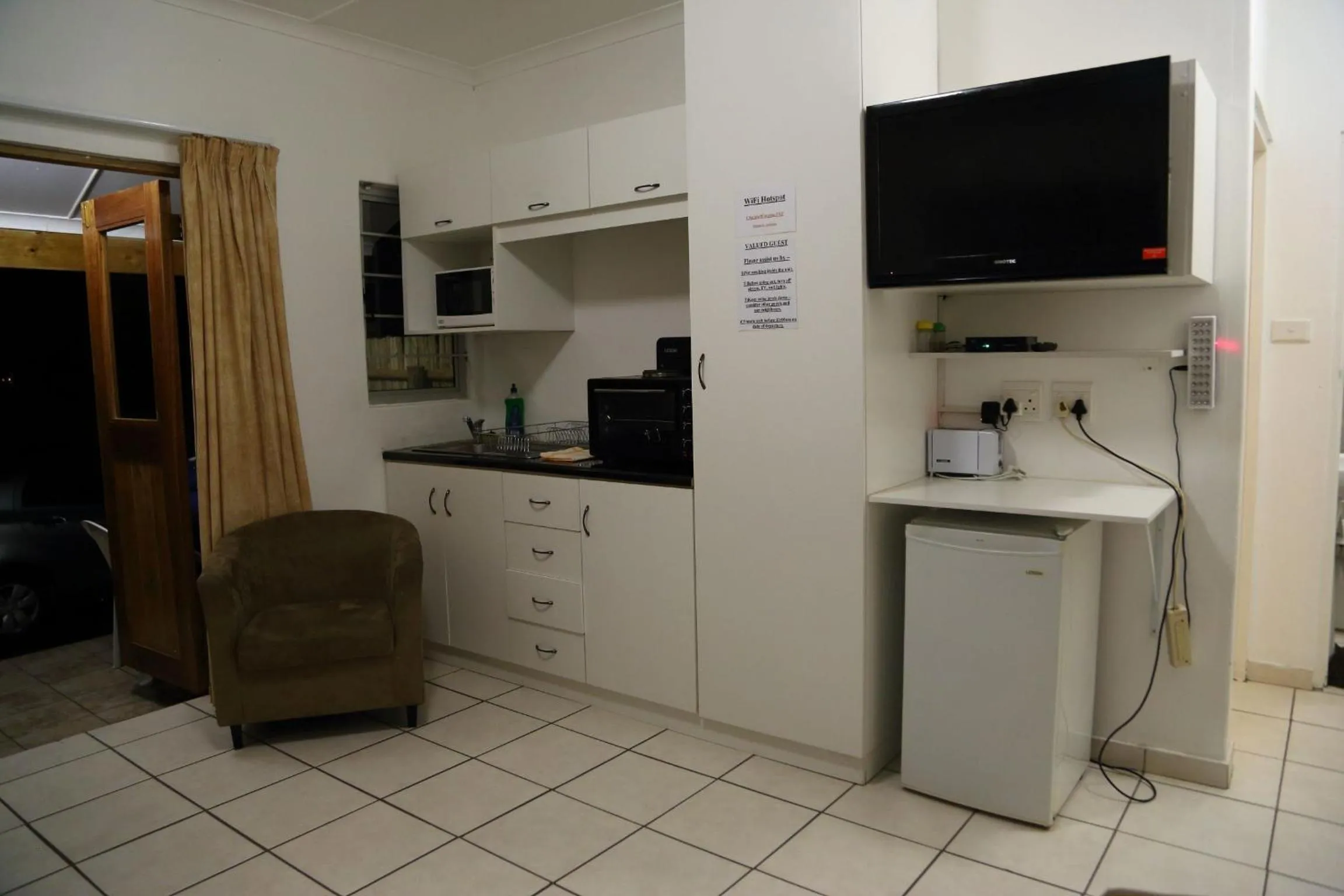 Kitchen or kitchenette in Clinch Self Catering