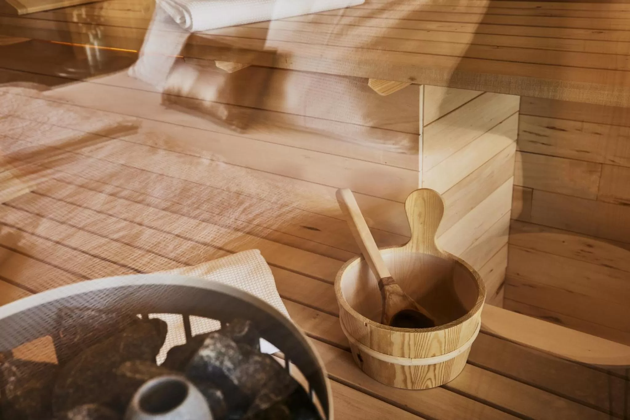 Sauna in Theodosius Forest Village - Glamping in Vipava valley