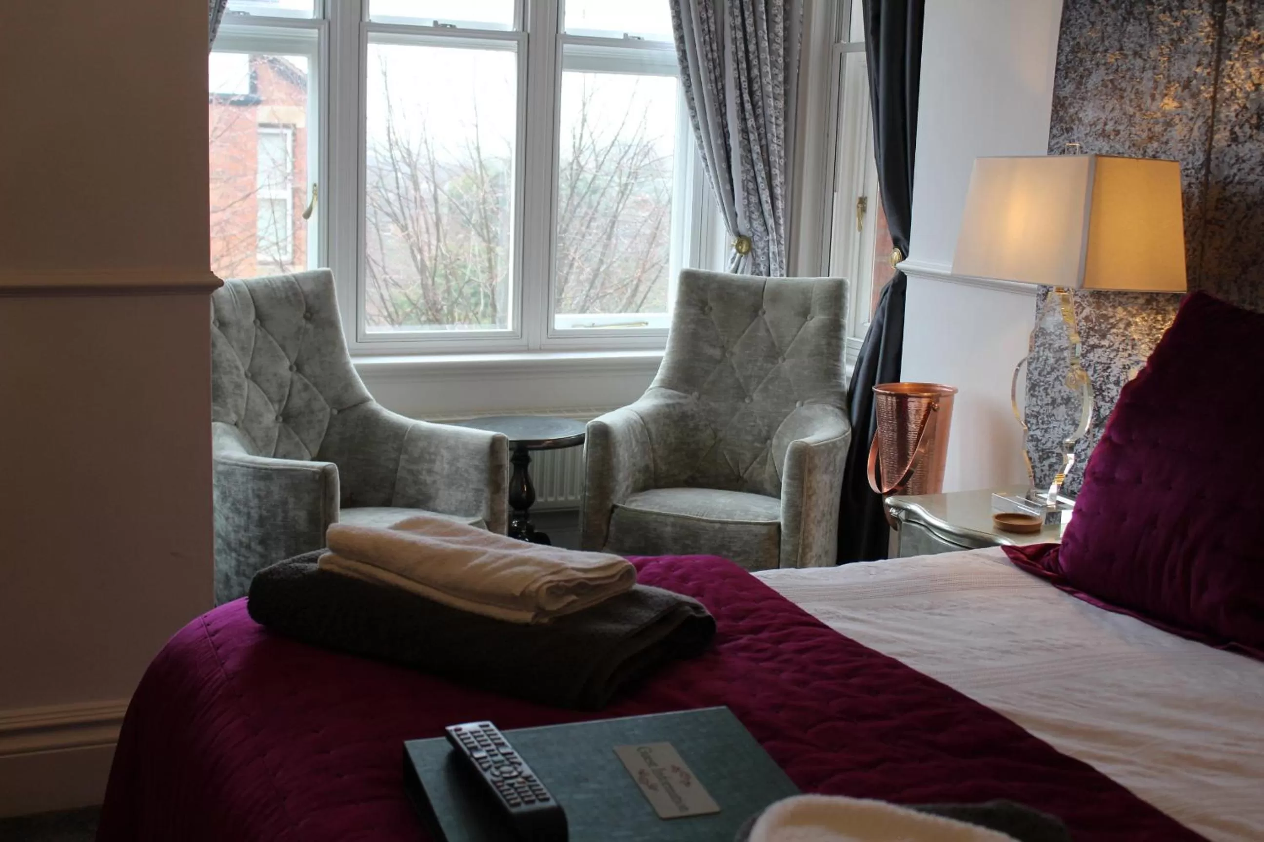 Bed in Copper Beech House